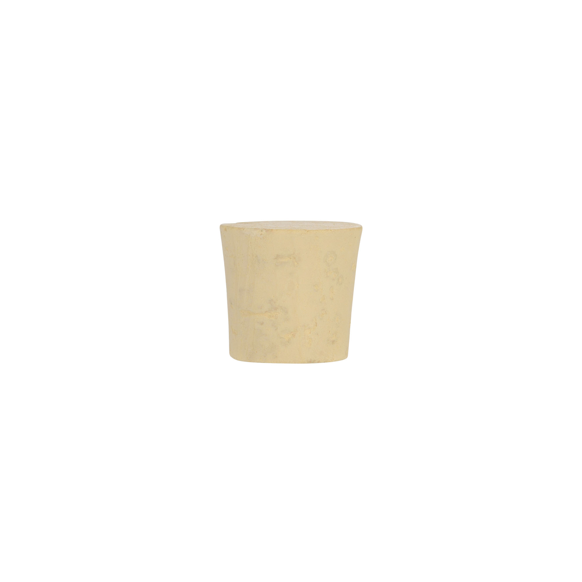 Špičatý korek 24-28 x 27, přírodní korek, bělený, pro hrdlo: korek