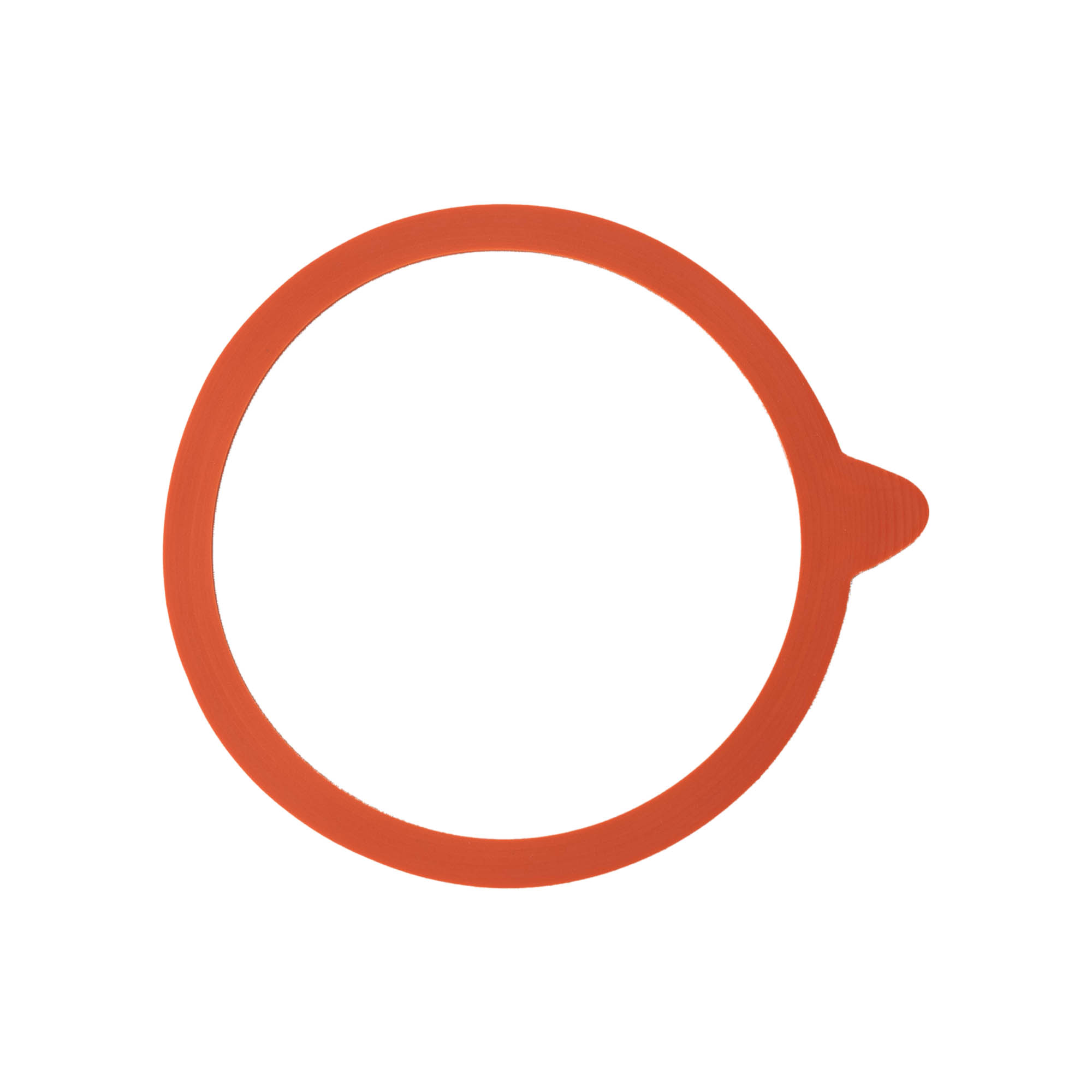 WECK-zavařovací kroužek RR100 #, červený, hrdlo: kulatý okraj WECK-zavařovací kroužek RR100 #, červený, hrdlo: kulatý okraj