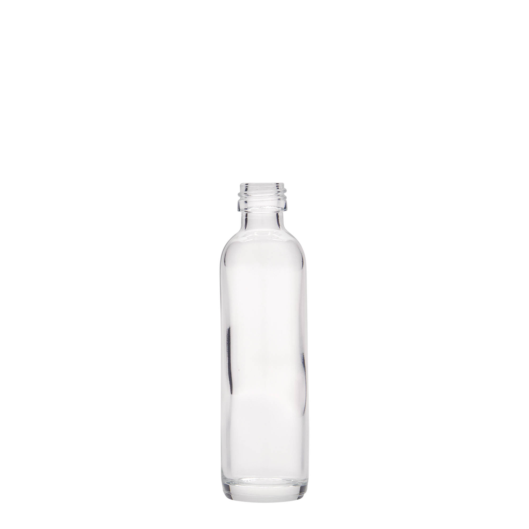 40 ml láhev s ryskou, sklo, hrdlo: PP 18 40 ml láhev s ryskou, sklo, hrdlo: PP 18