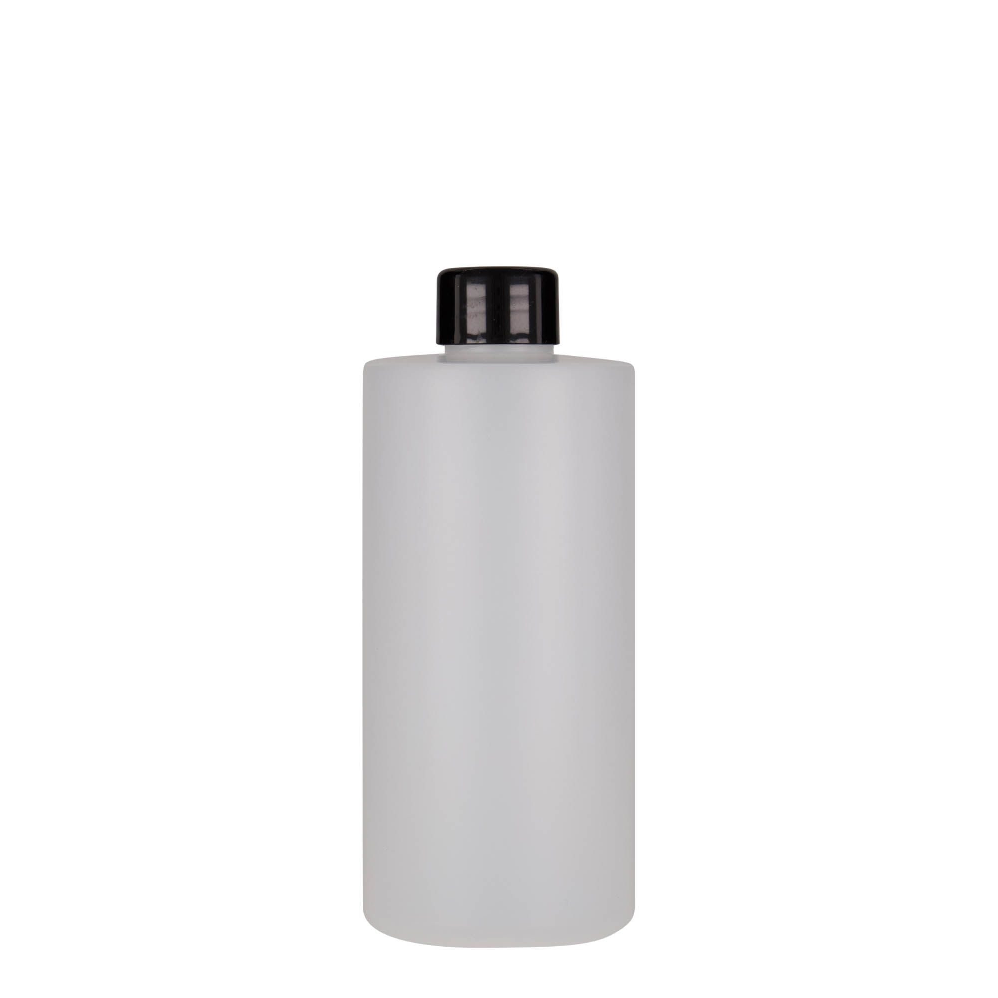 300 ml plastová lahvička 'Pipe', HDPE, bílá, hrdlo: 24/410