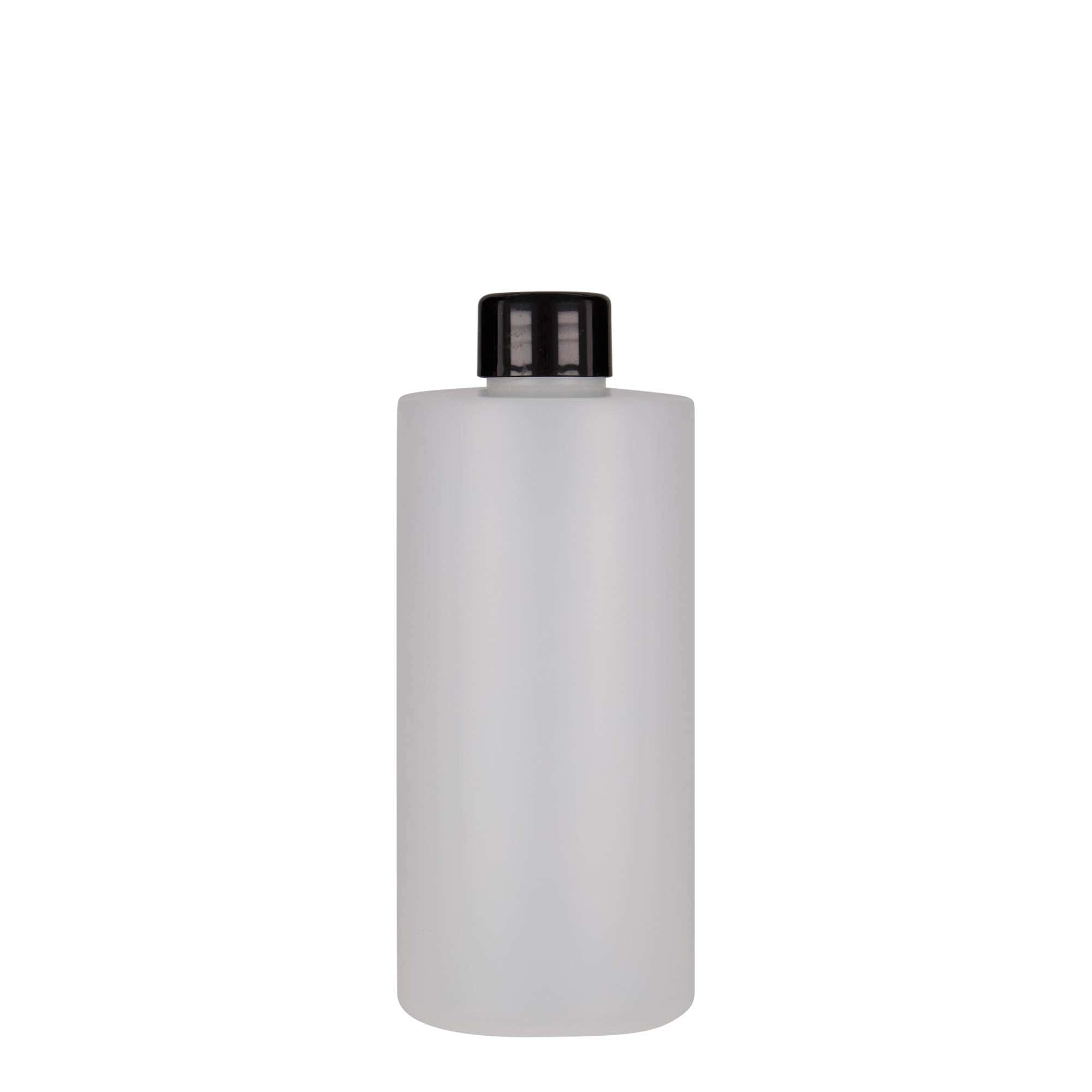 300 ml plastová lahvička „Pipe“, HDPE, bílá, hrdlo: 24/410