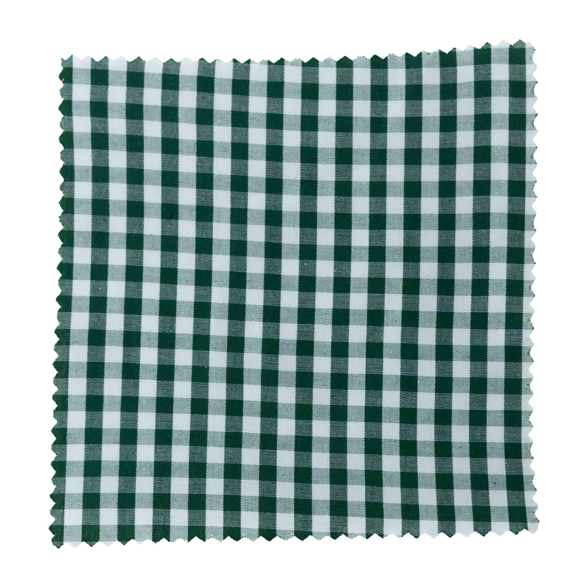 Kostkovaný látkový ubrousek 15x15, čtvercový, textilní, tmavě zelený, hrdlo: TO58-TO82