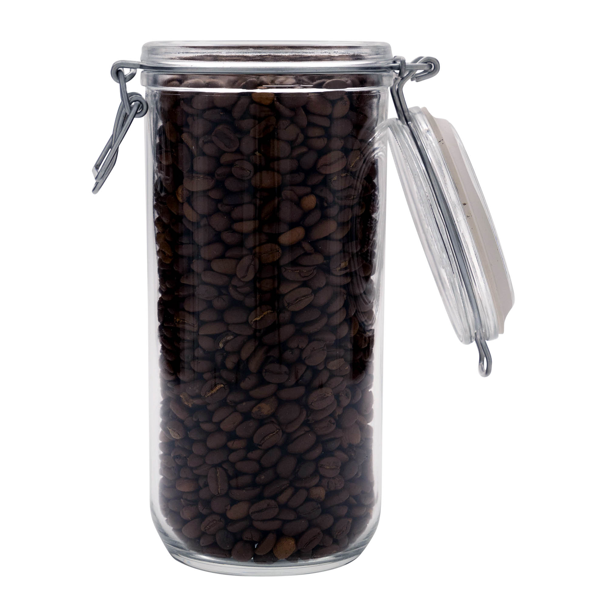 1.000 ml drátěná zavařovací sklenice „Fido“, hrdlo: drátěné zavírání