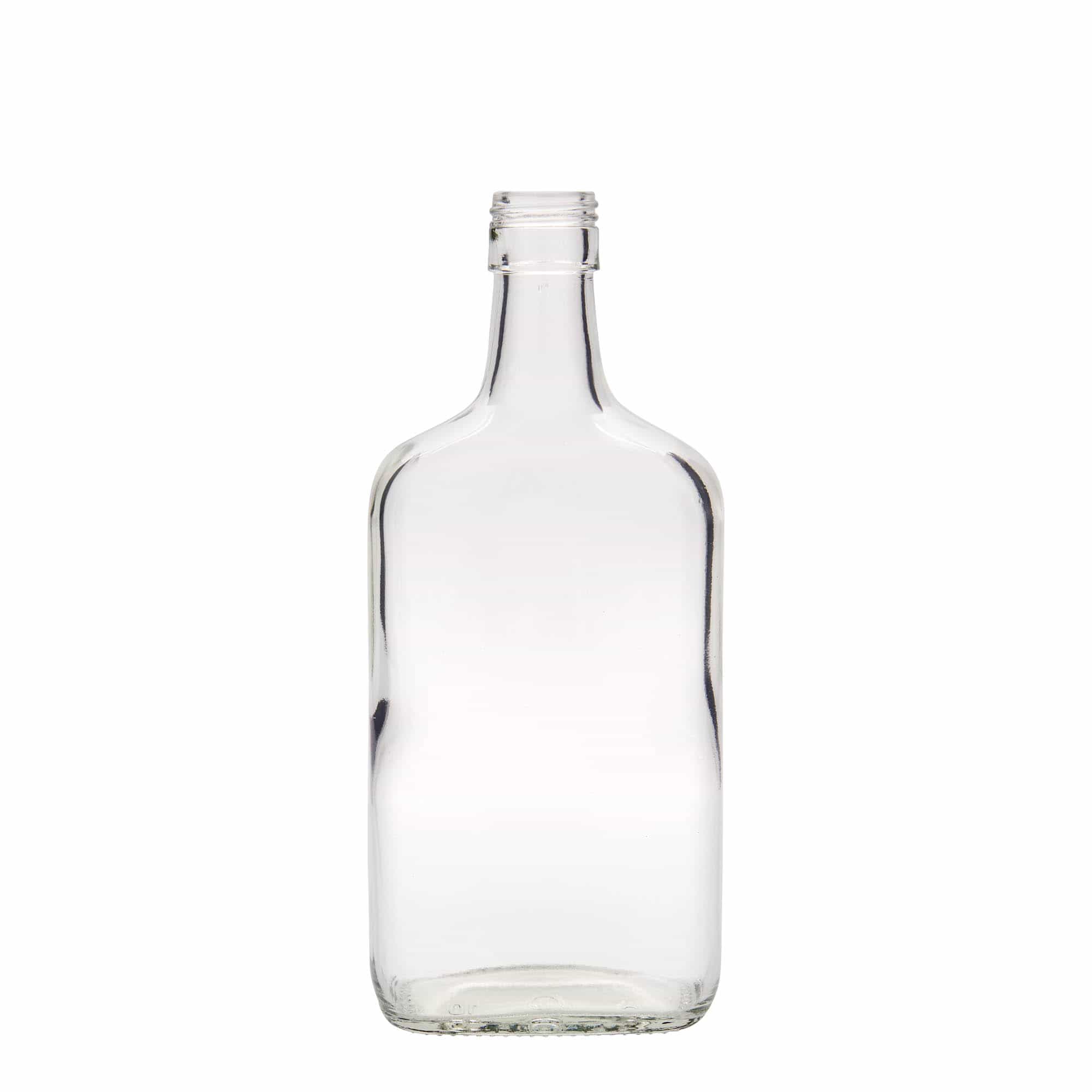 Skleněná lahev 700 ml 'Amaretto', hranatá, uzávěr: PP 31,5 Skleněná lahev 700 ml 'Amaretto', hranatá, uzávěr: PP 31,5