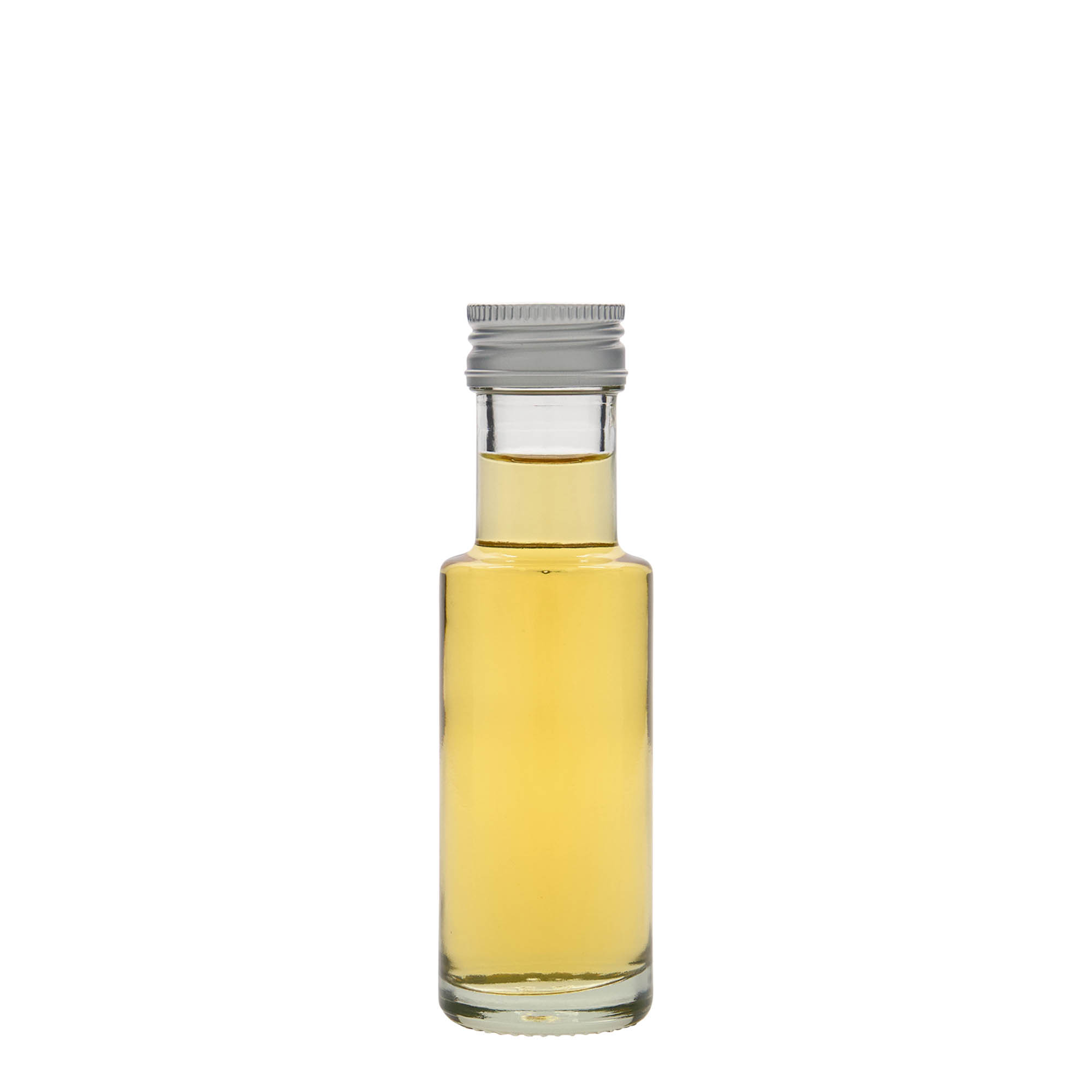 100 ml skleněná lahvička „Dorica“, hrdlo: PP 31,5