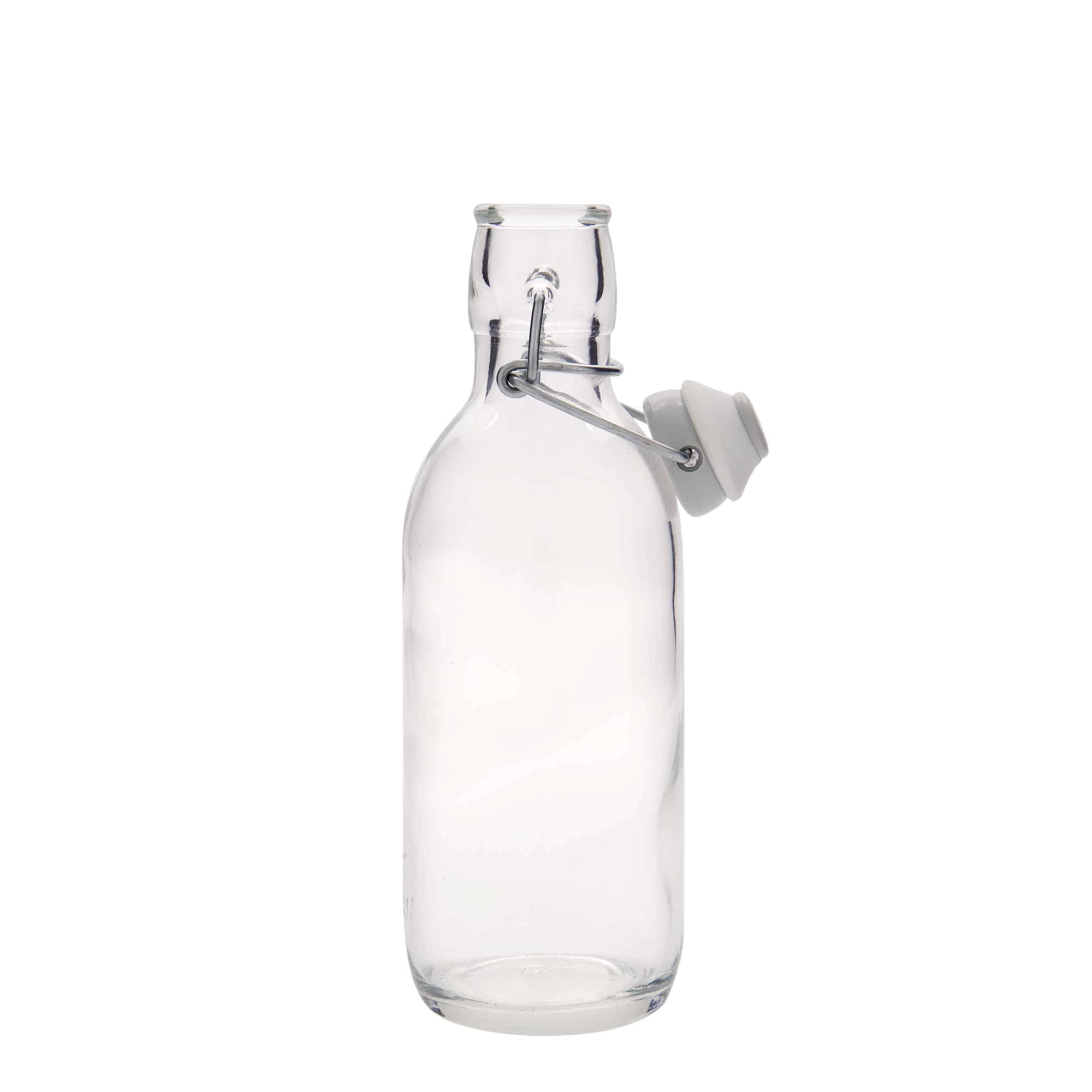 500 ml skleněná láhev 'Emilia', hrdlo: páčkový uzávěr