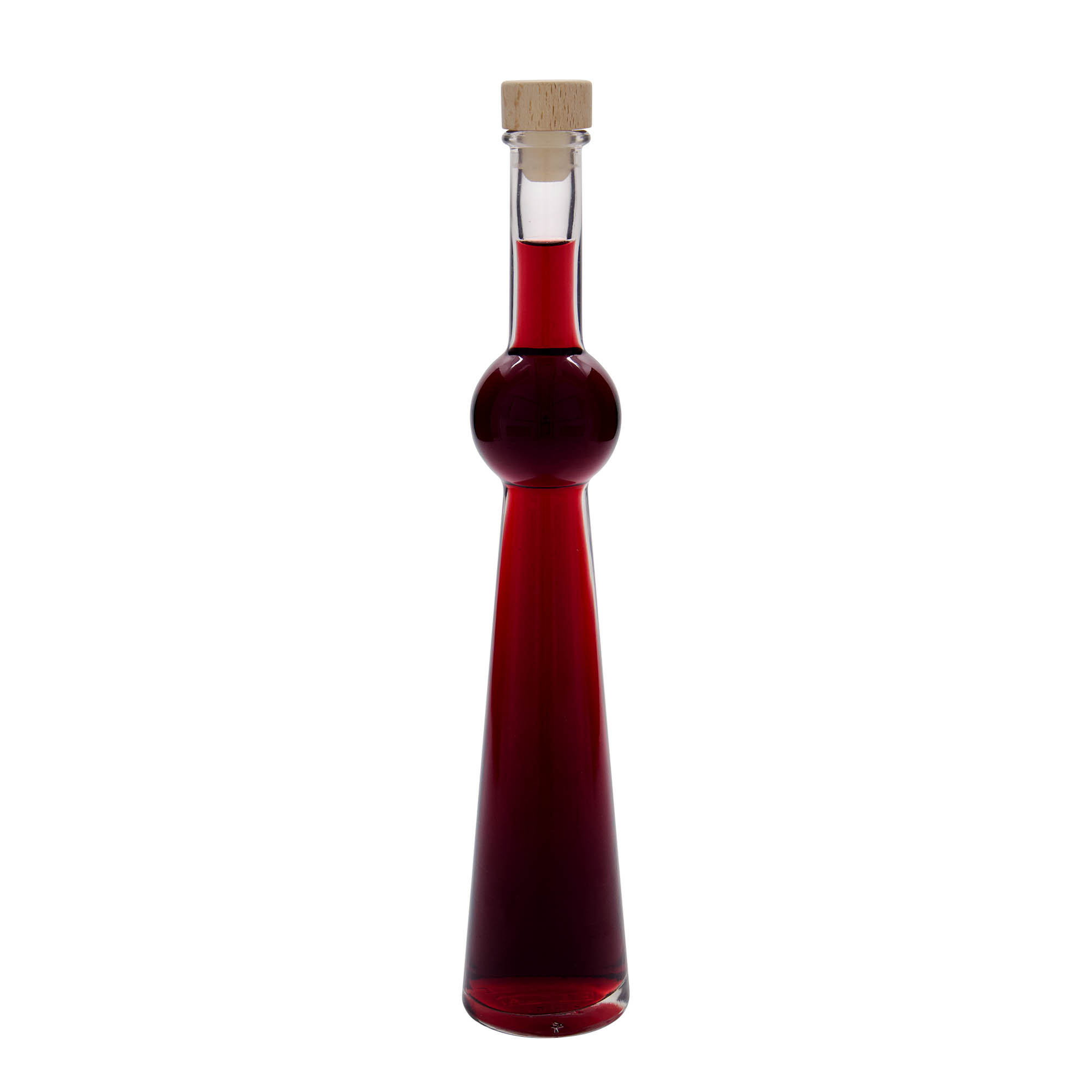 200 ml skleněná láhev „Supernova“, hrdlo: korek