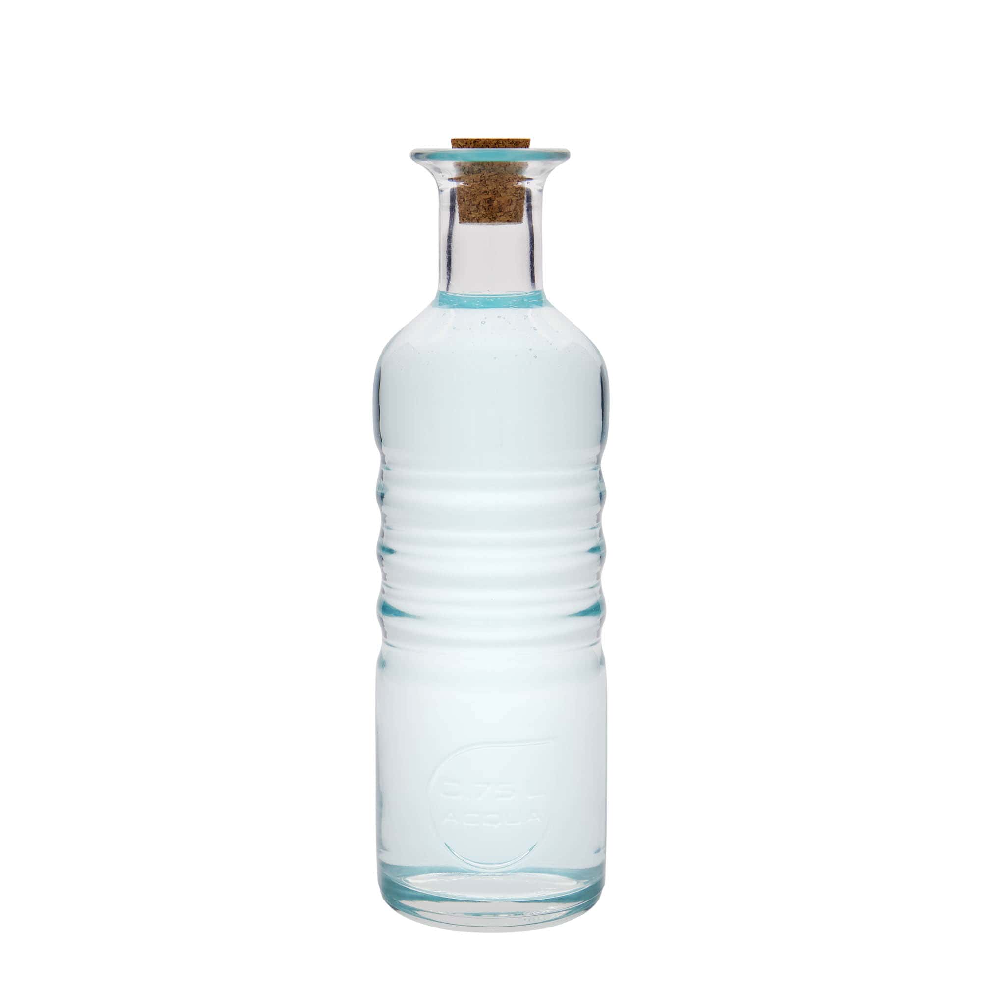 750 ml skleněná láhev „Optima Acqua“, hrdlo: korek