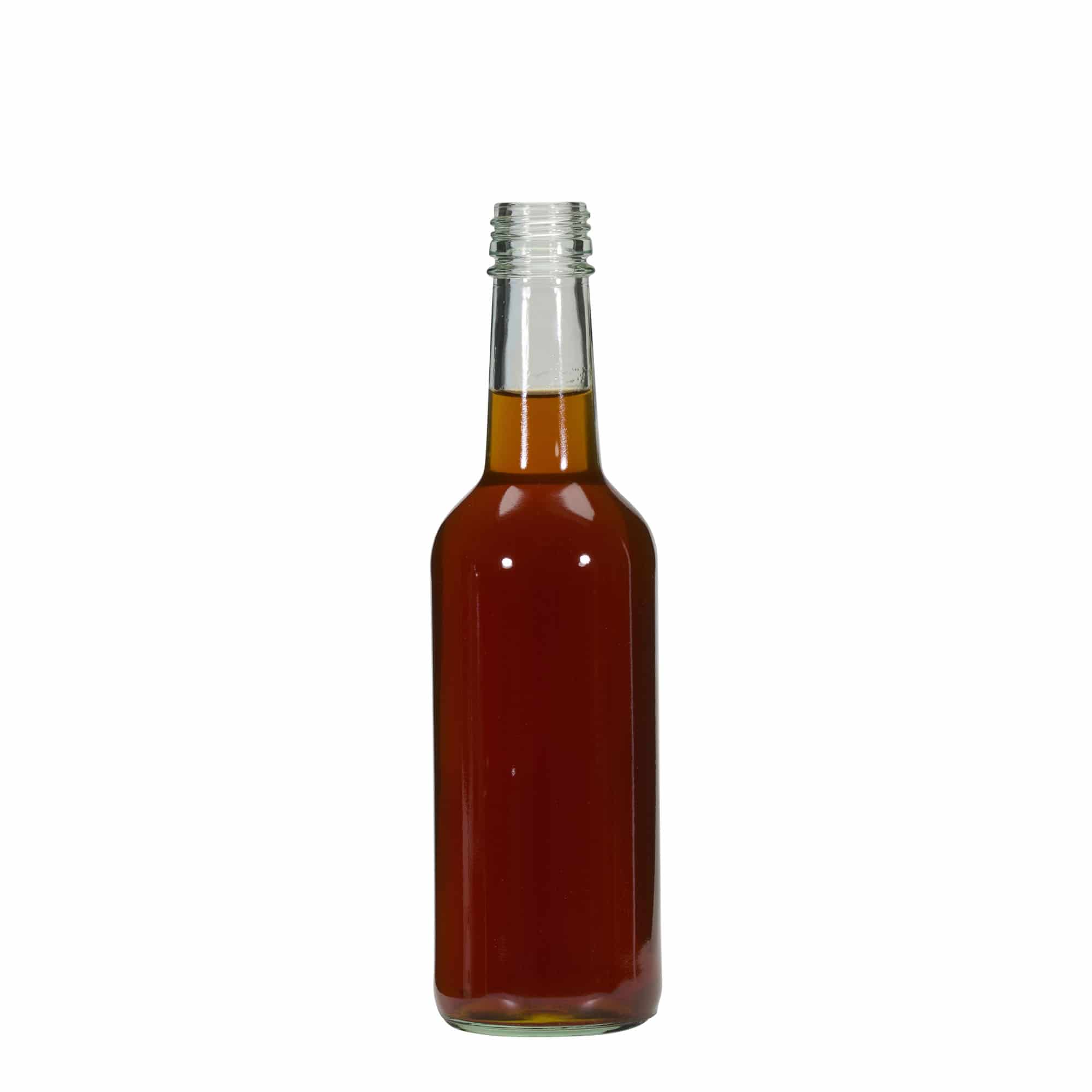 330 ml univerzální láhev, sklo, hrdlo: PP 28