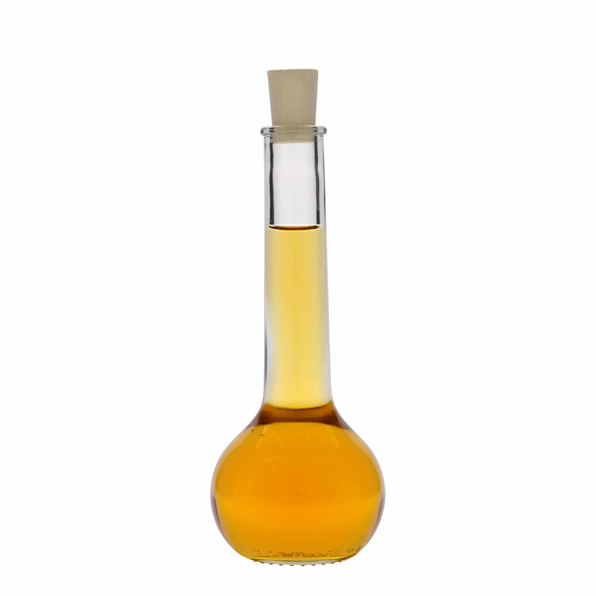 200 ml skleněná láhev „Tulipano“, hrdlo: korek