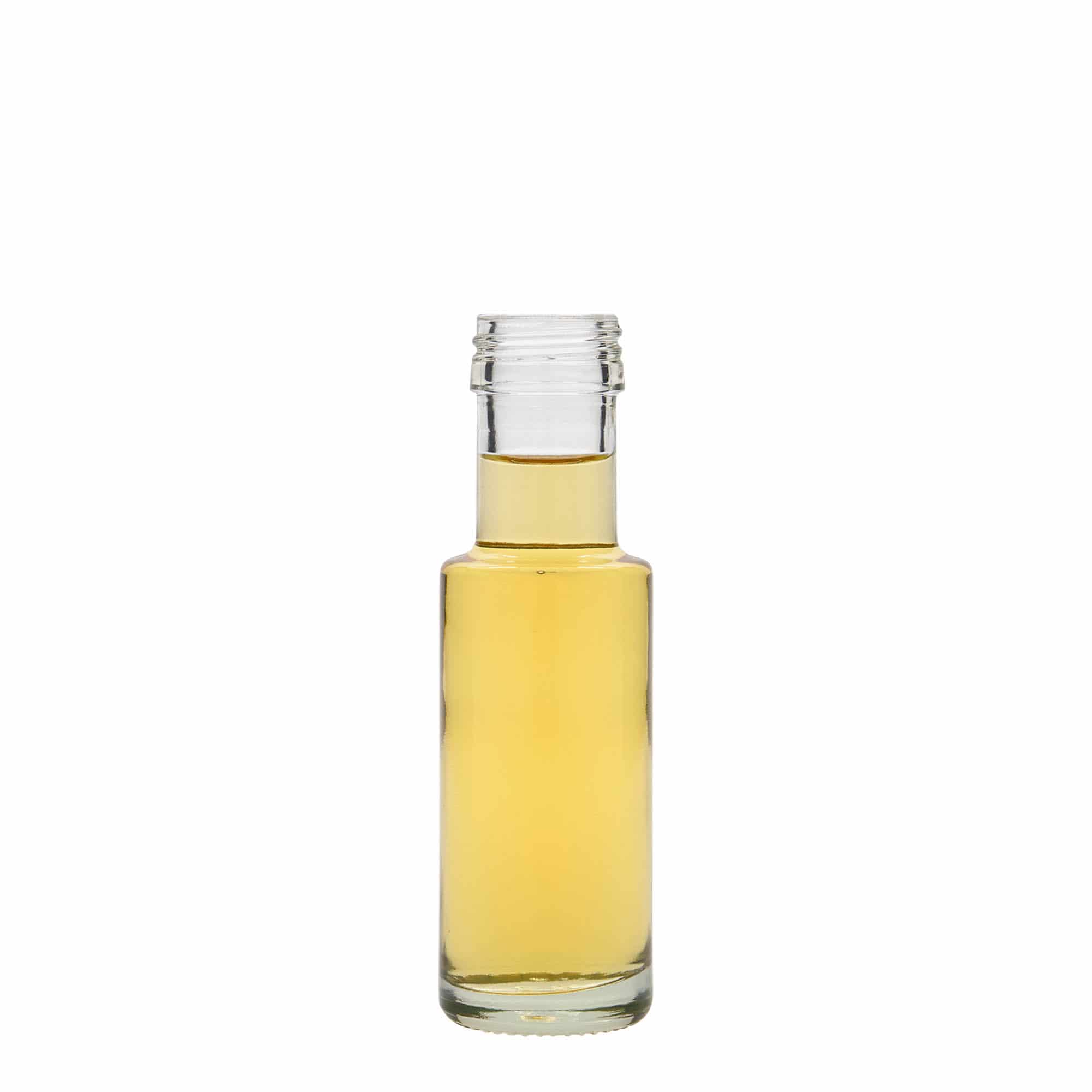 Skleněná lahev 100 ml 'Dorica', uzávěr: PP 31,5