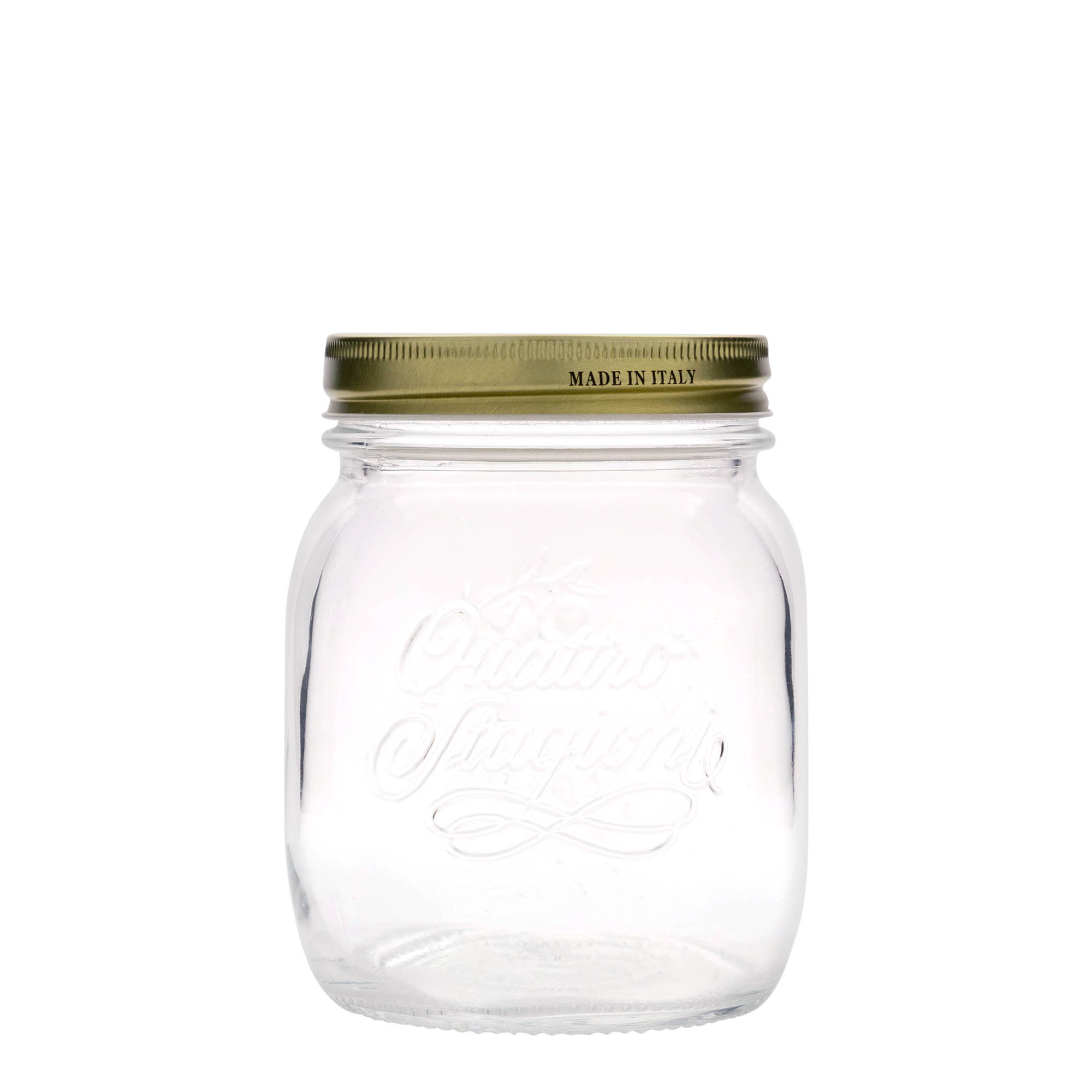 700 ml sklenice 'Quattro Stagioni', hrdlo: závitové uzávěr 700 ml sklenice 'Quattro Stagioni', hrdlo: závitové uzávěr