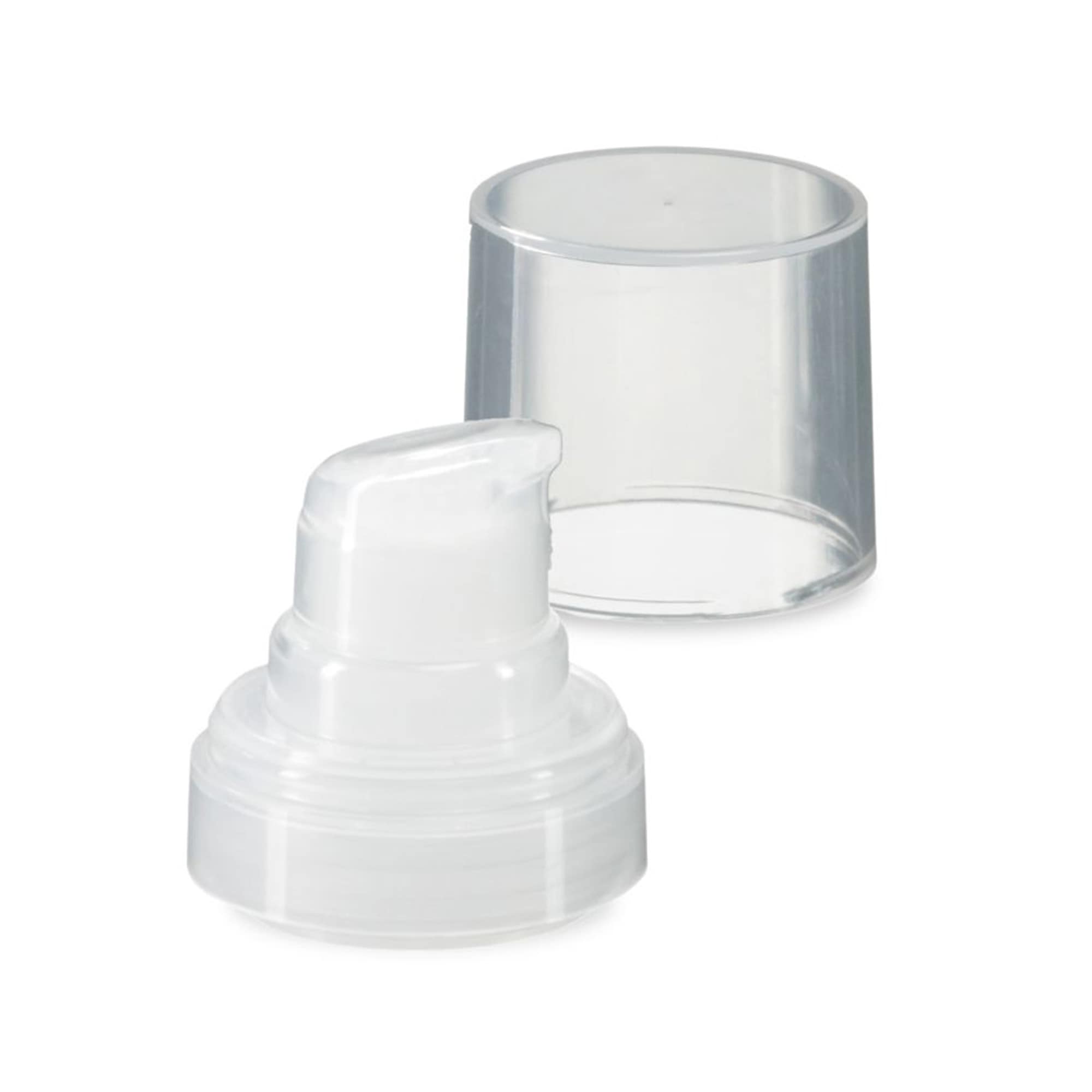 Airless hlava Micro natur + přírodní, lesklá záslepka