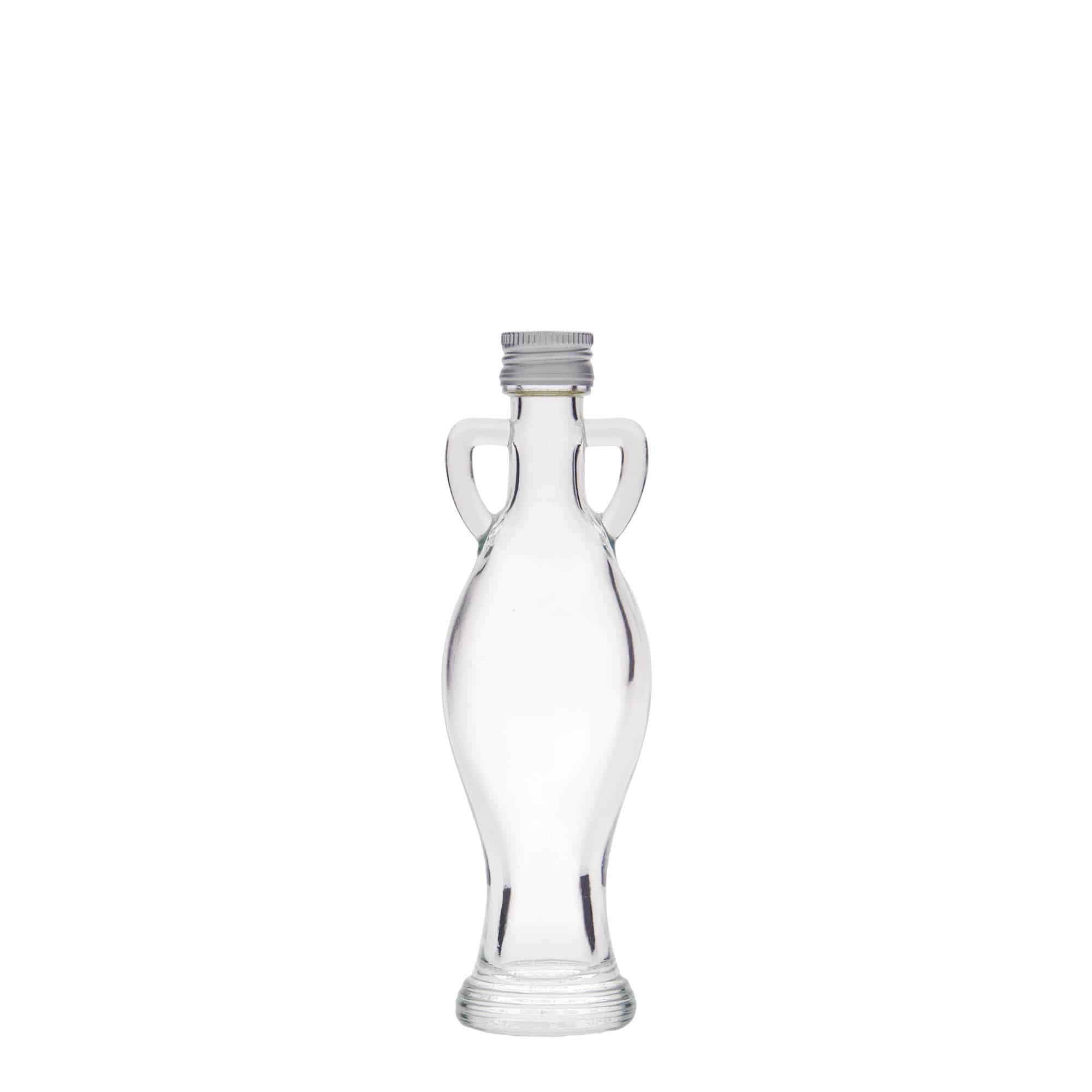 Skleněná lahev 40 ml 'Amphore', uzávěr: PP 18