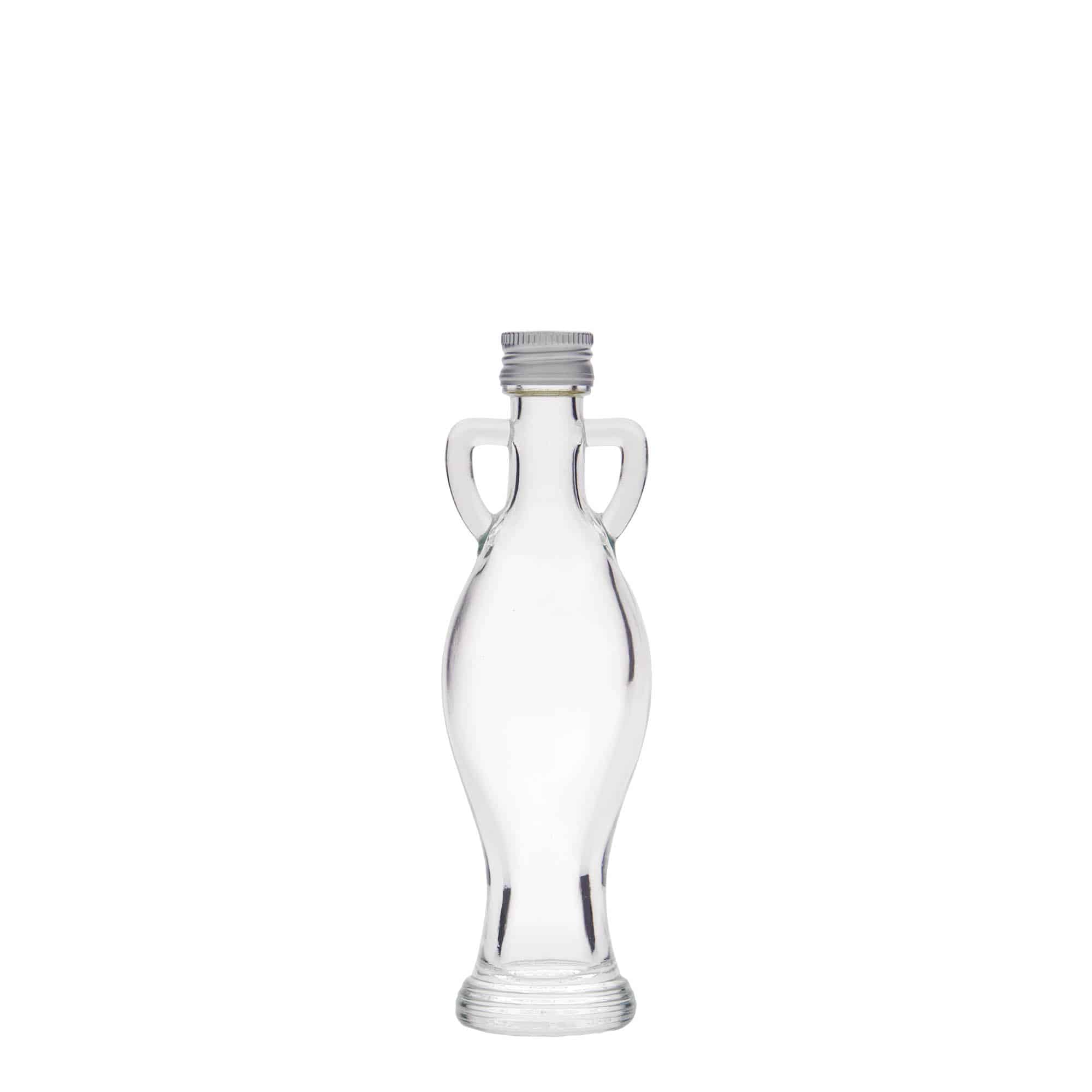 40 ml skleněná lahvička „Amfora“, hrdlo: PP 18
