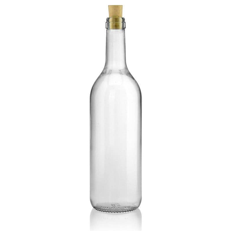 Skleněná lahev 750 ml 'Bordeaux', uzávěr: korek