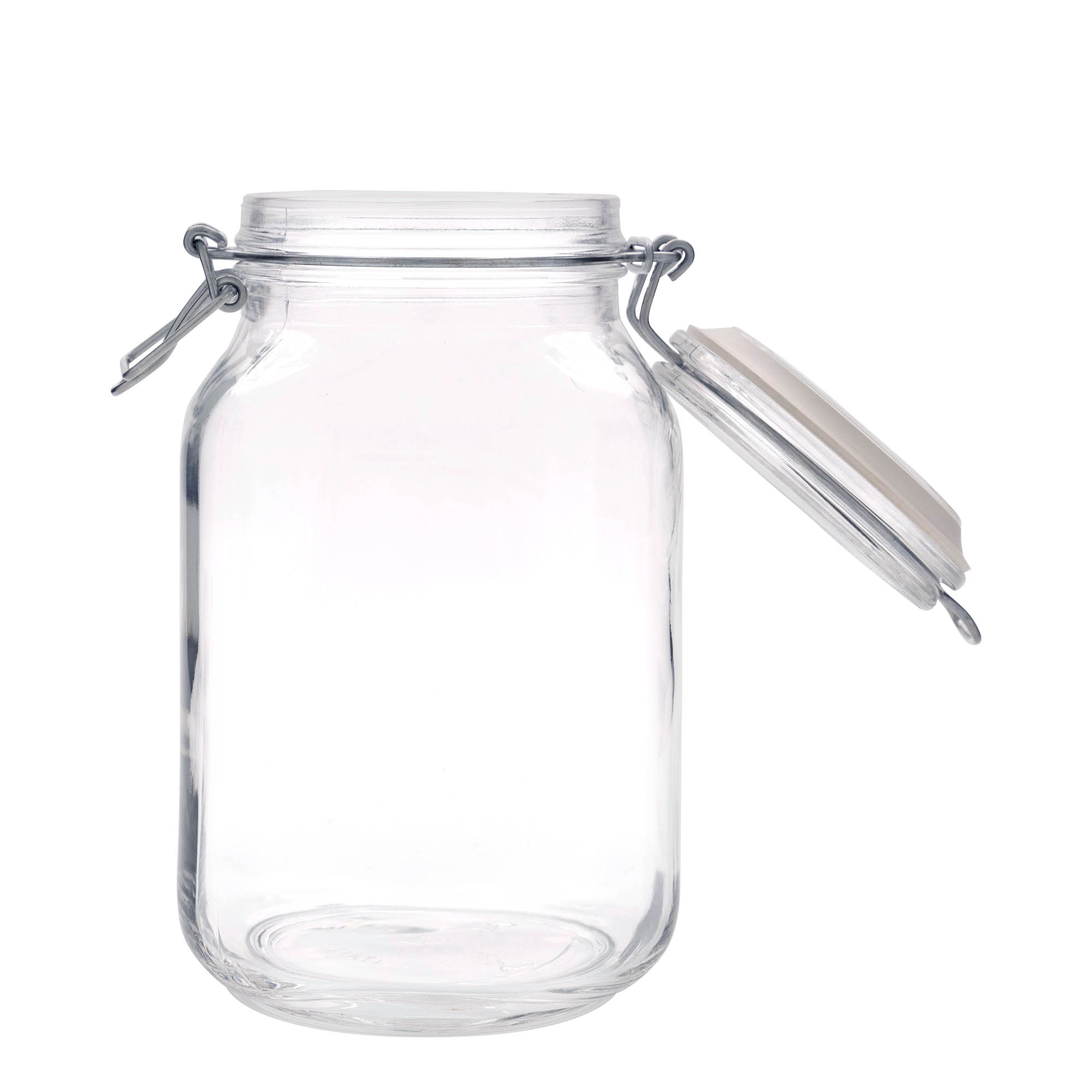 2.000 ml drátěná zátka sklenice 'Fido', čtvercová, hrdlo: drátěné uzavírání 2.000 ml drátěná zátka sklenice 'Fido', čtvercová, hrdlo: drátěné uzavírání