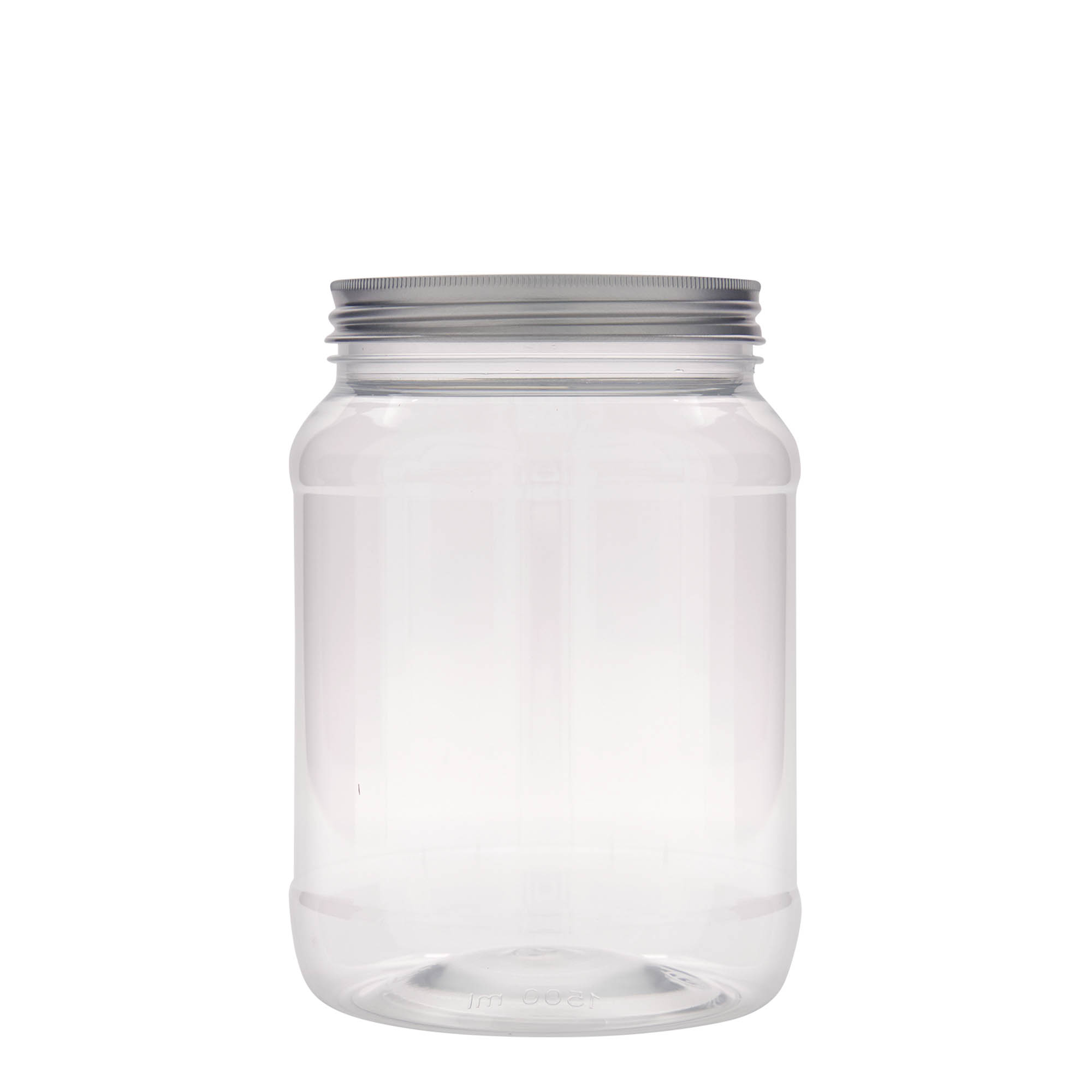1.500 ml PET dóza 'Lulu', plast, hrdlo: 100/400