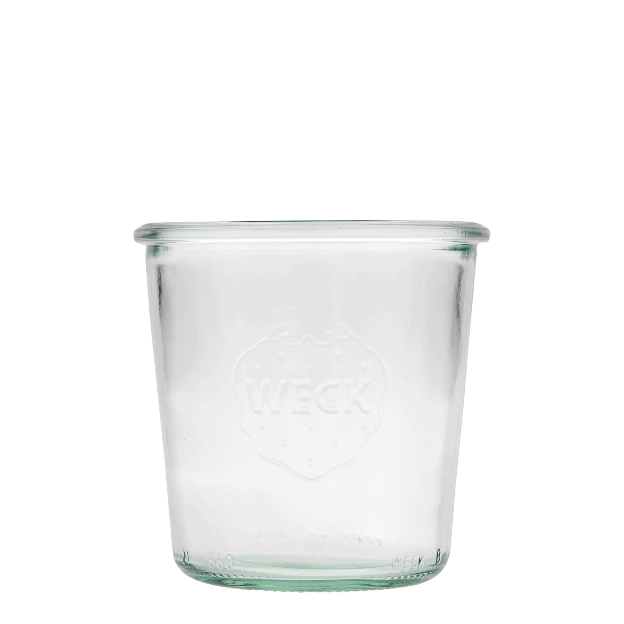 Konzervárenské sklenice WECK 580 ml, uzávěr: kulatý okraj