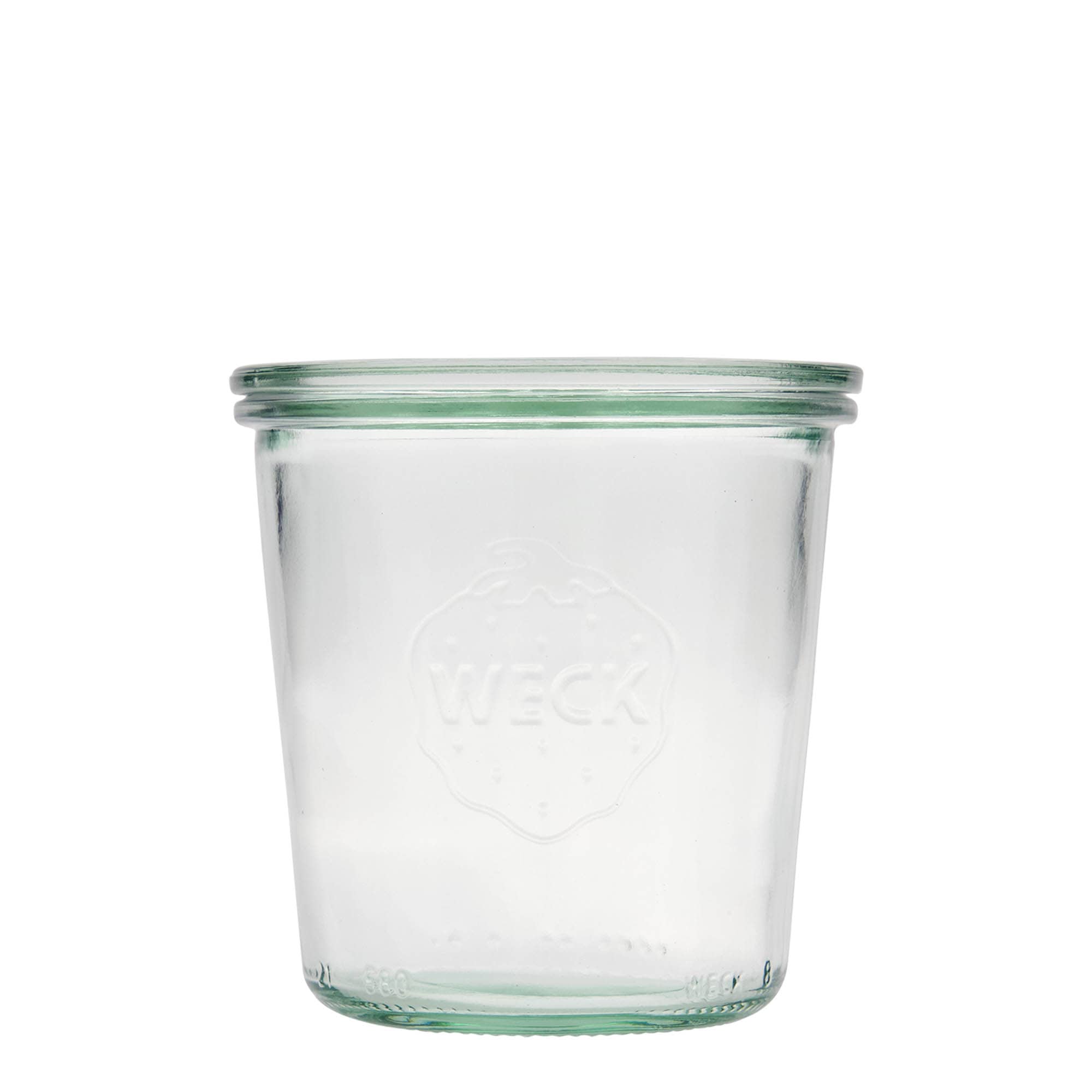 580 ml WECK zavařovací sklenice, otvor: kulatý okraj