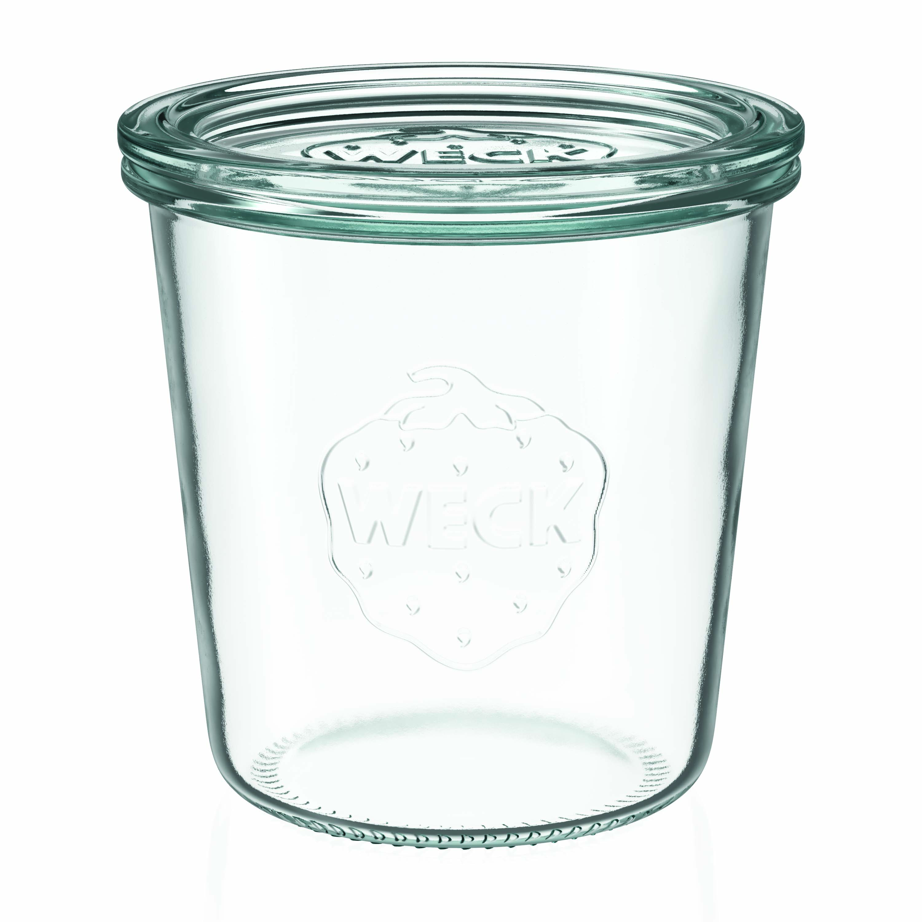 580 ml WECK zavařovací sklenice, otvor: kulatý okraj 580 ml WECK zavařovací sklenice, otvor: kulatý okraj