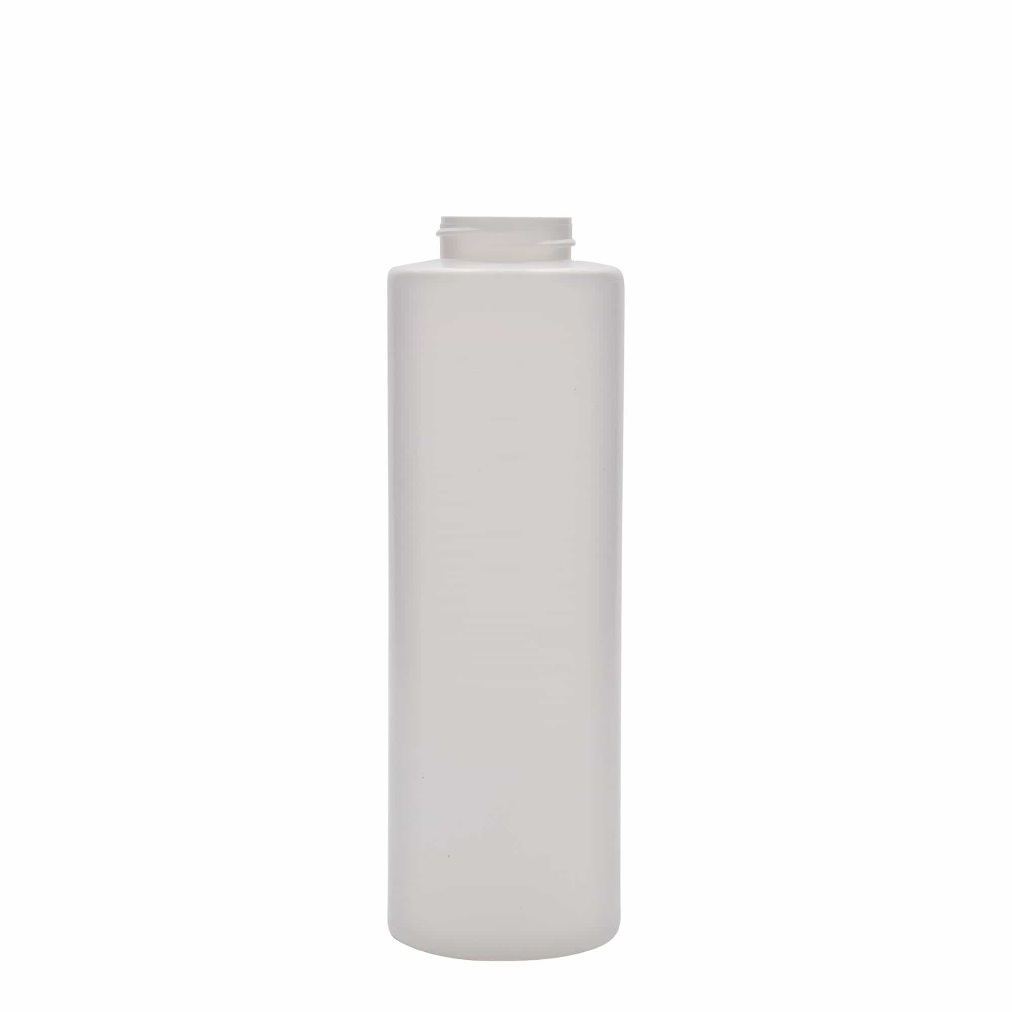 500 ml láhev na omáčky, LDPE plast, bílá, hrdlo: 38/400