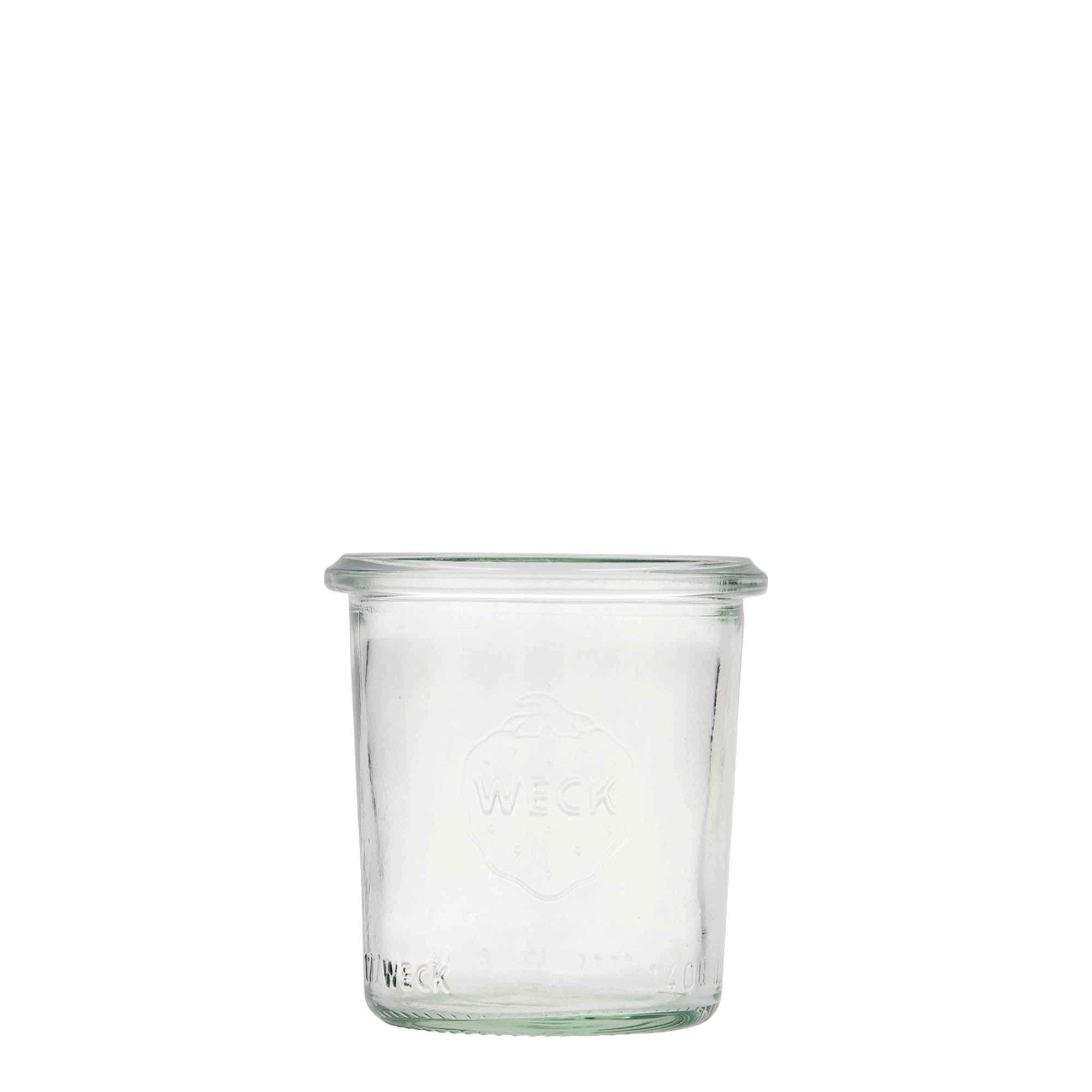 140 ml WECK zavařovací sklenice, otvor: kulatý okraj