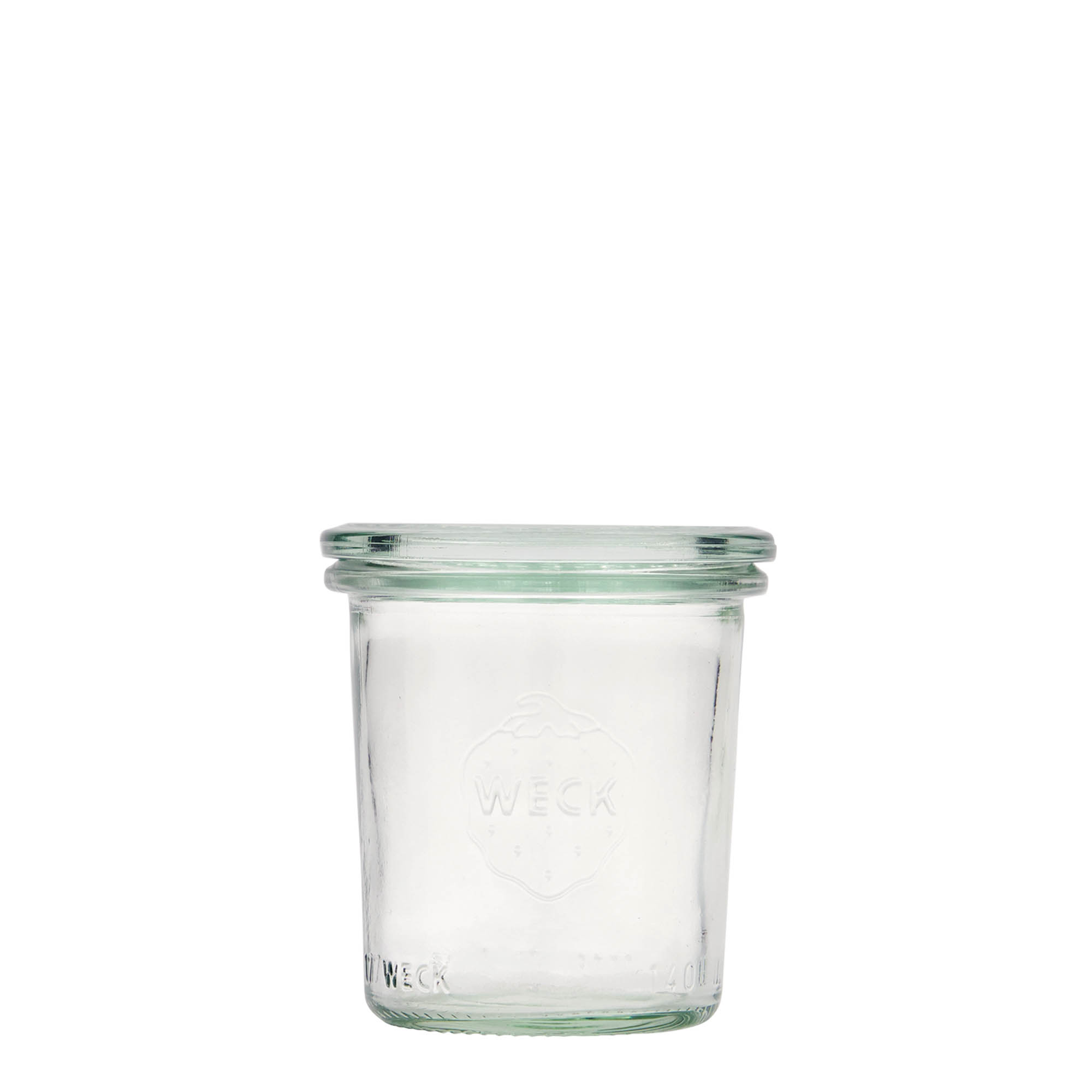 140 ml WECK zavařovací sklenice, otvor: kulatý okraj
