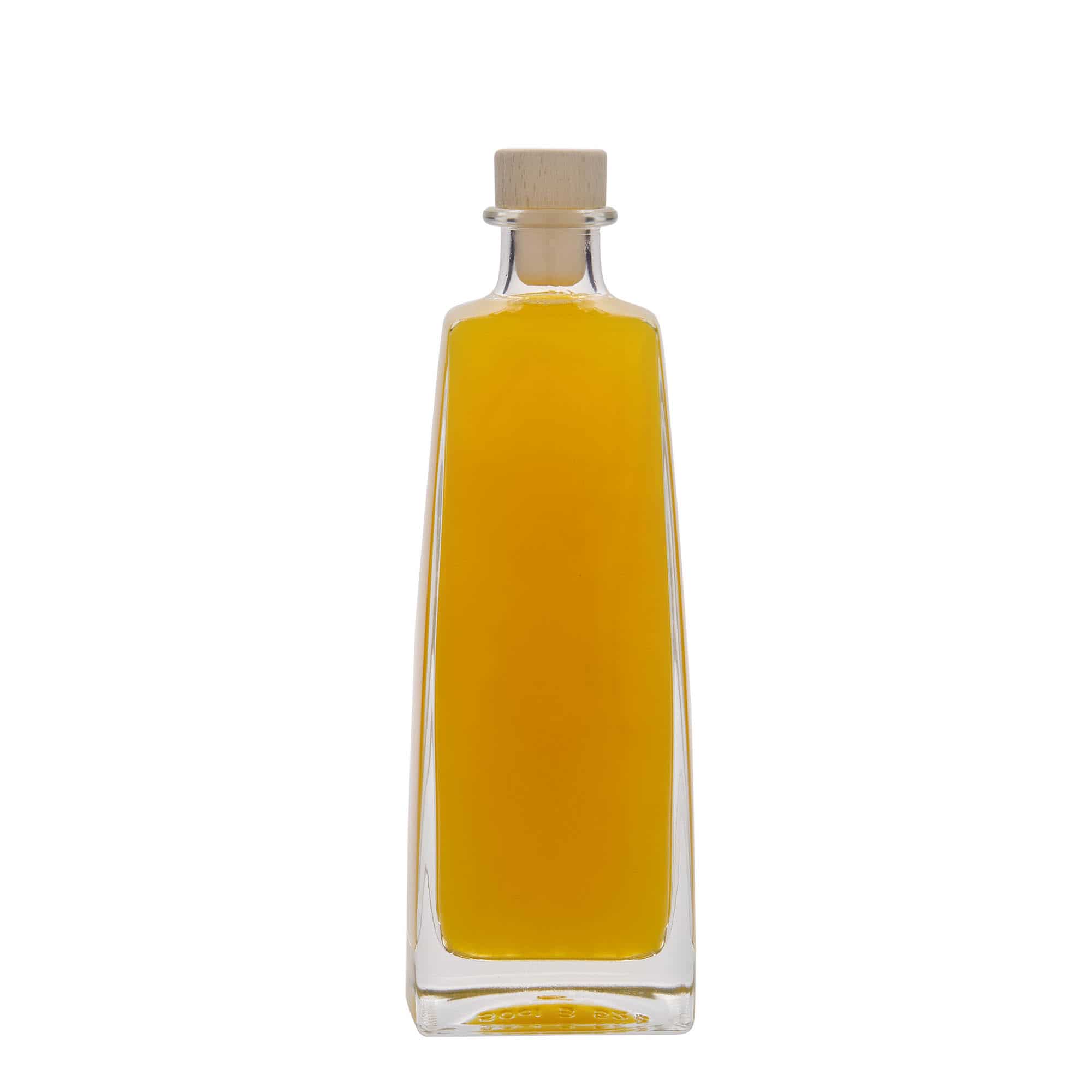Skleněná lahev 500 ml 'Timmy', hranatá, uzávěr: korek