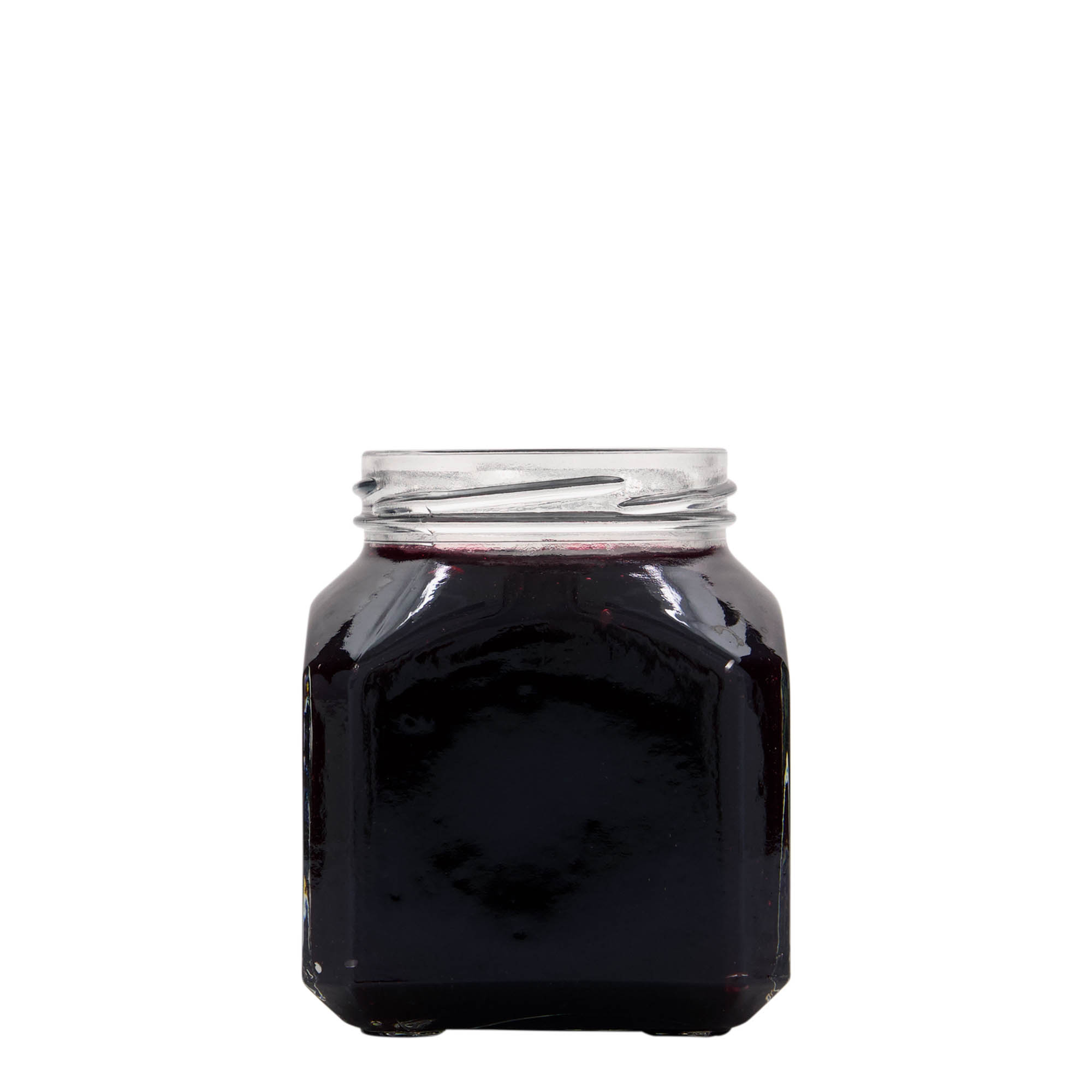 314 ml čtvercová sklenice 'Milán', hrdlo: Twist-Off (TO 63)