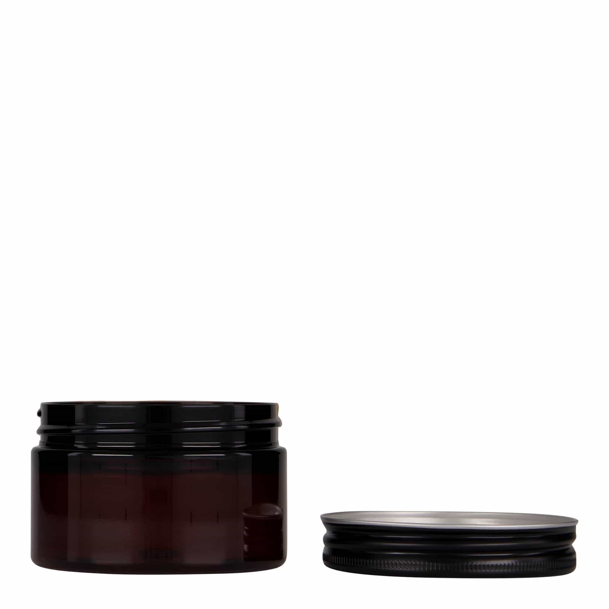 100 ml PET dóza 'Isabella', hnědá, hrdlo: 70/400