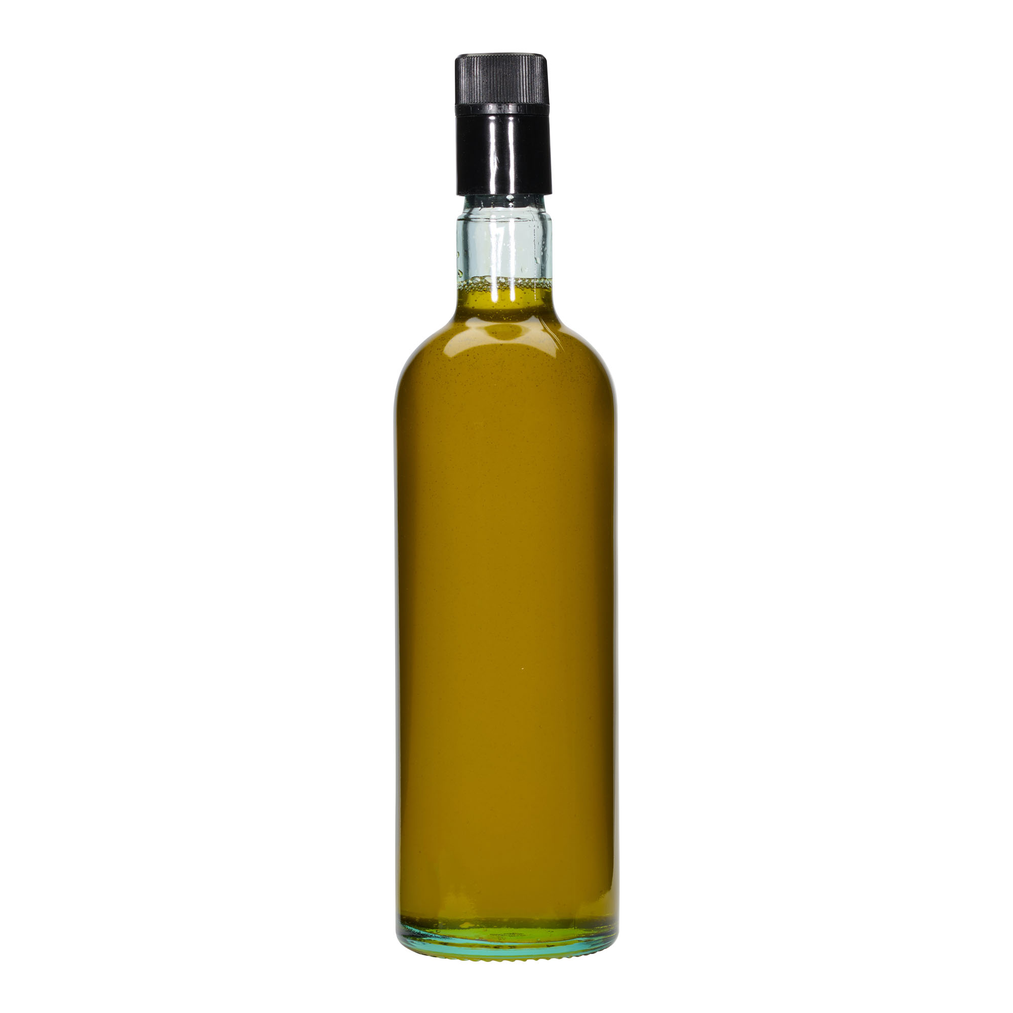 750 ml láhev na ocet/olej 'Willy New', sklo, světle zelená, hrdlo: DOP