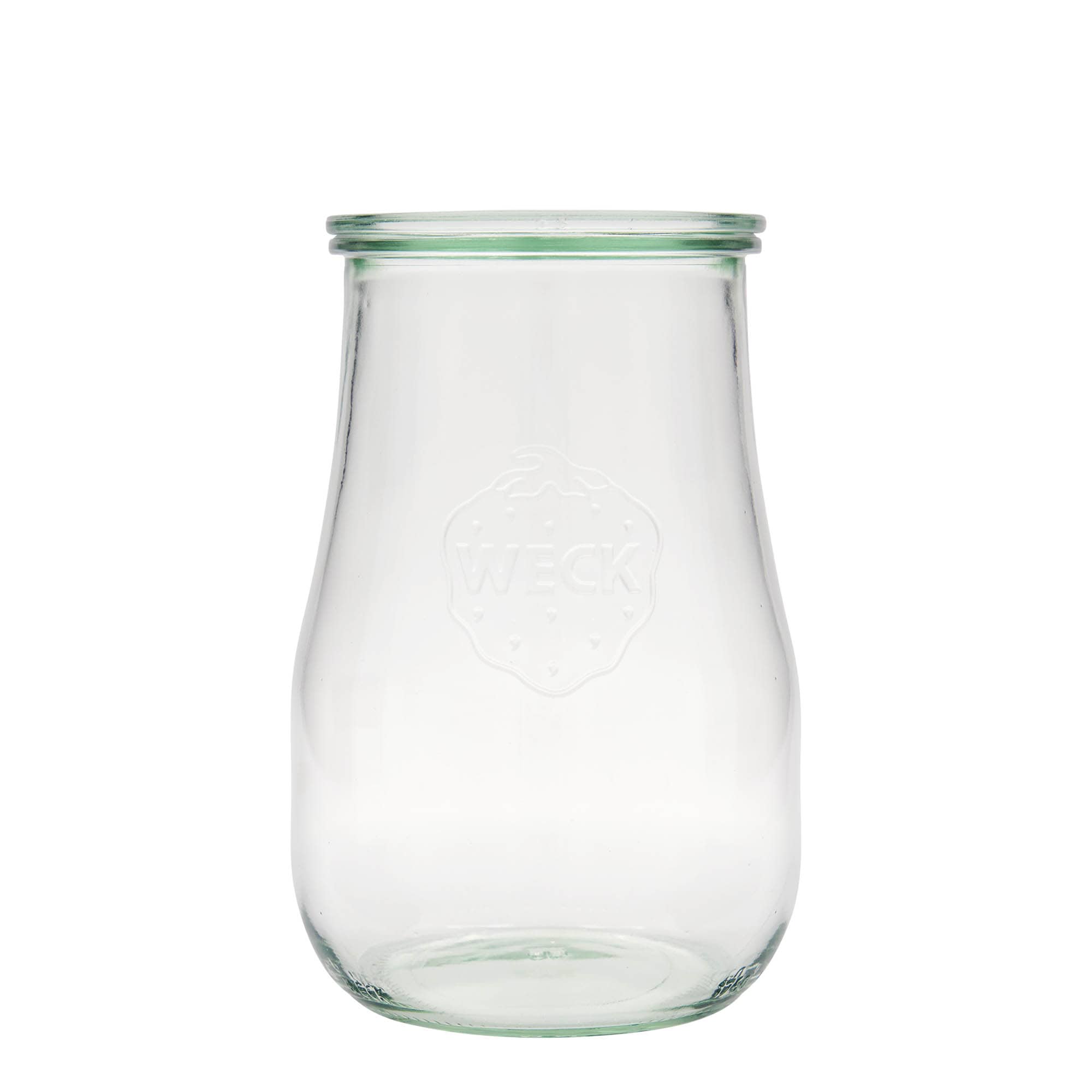 Sklenice WECK tulipánový tvar 1750 ml, uzávěr: kulatý okraj Sklenice WECK tulipánový tvar 1750 ml, uzávěr: kulatý okraj