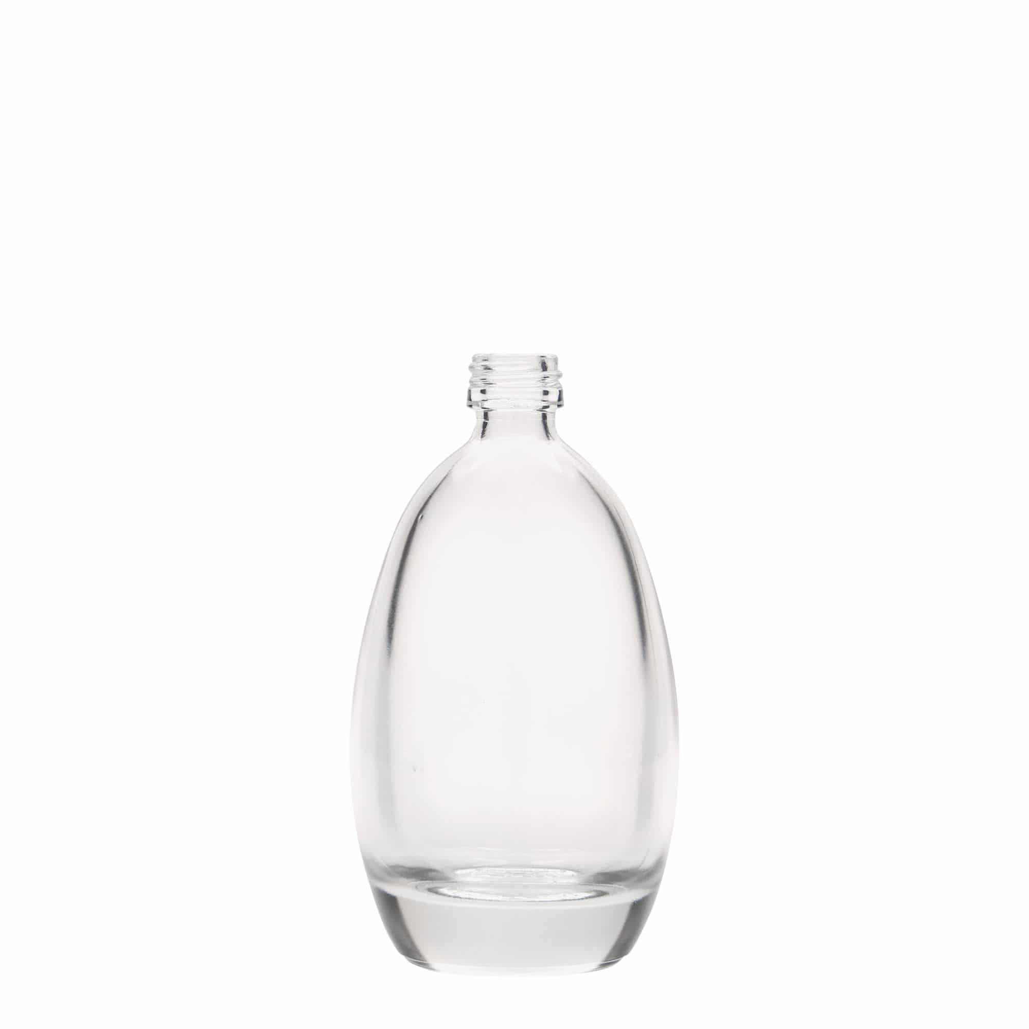 100 ml skleněná lahvička „Vejce“, hrdlo: PP 18