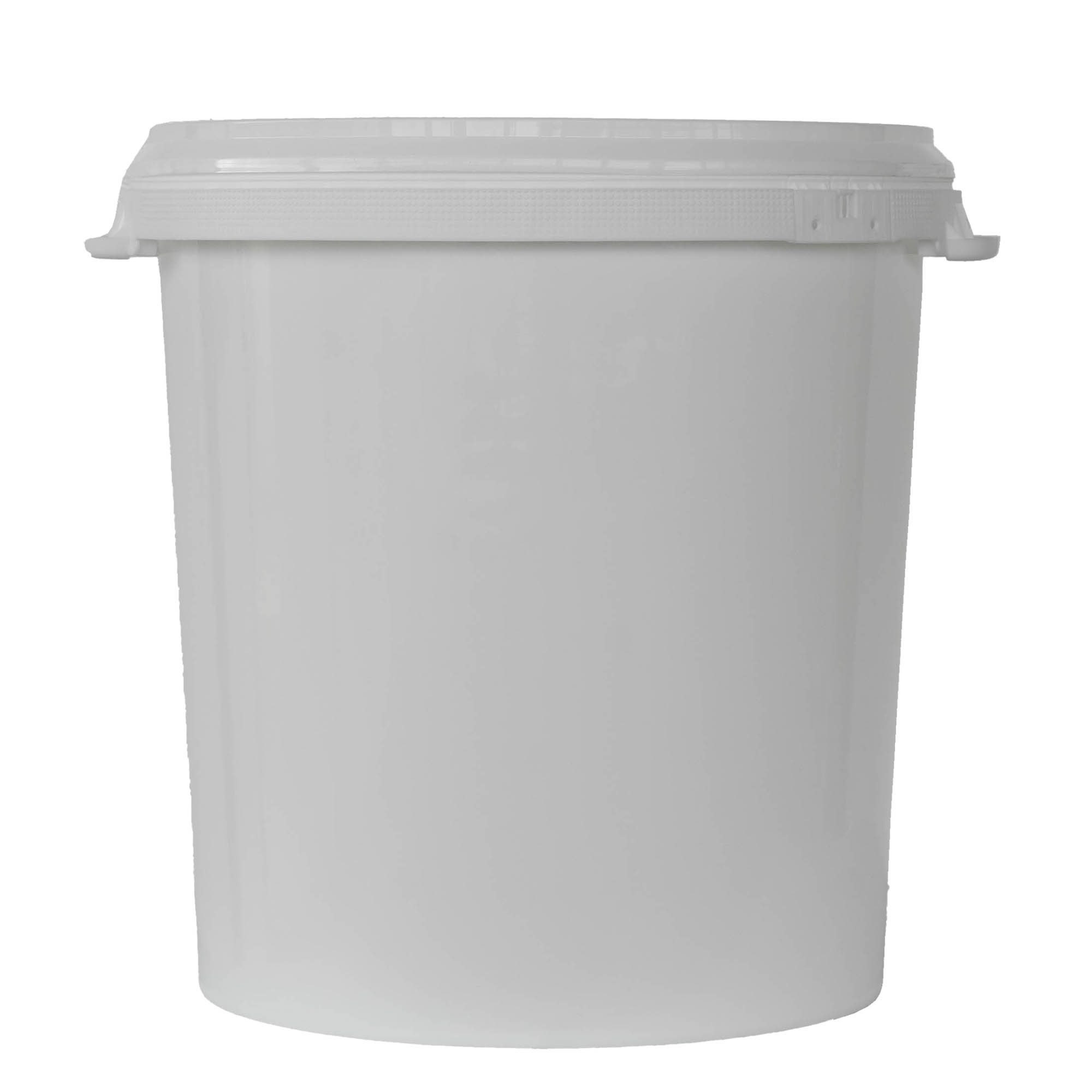 30 l kýbl, PP plast, bílý