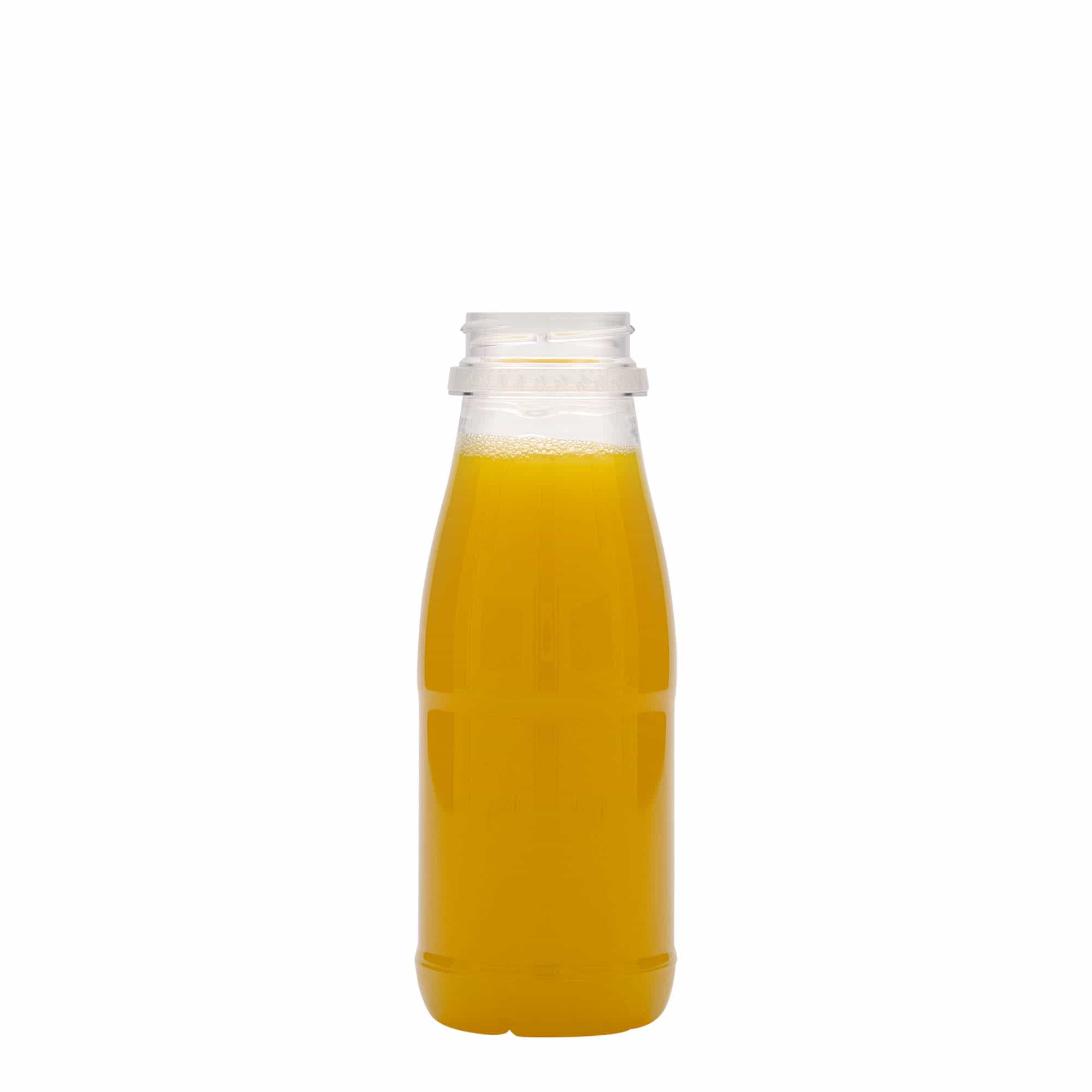 PET lahev 250 ml 'Milk and Juice', plast, ústí: 38 mm