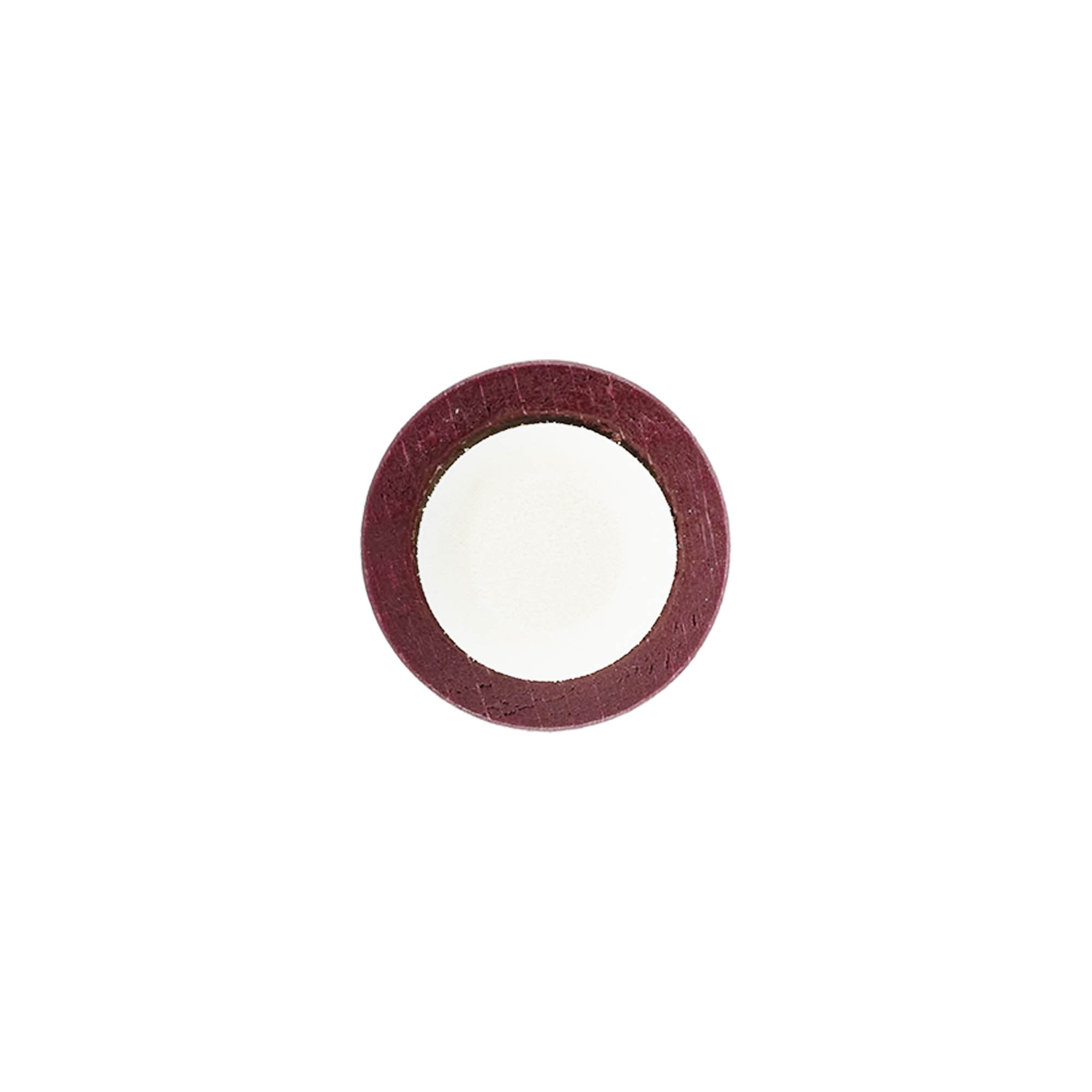 Rukojeť z korku 19 mm, dřevo/plast, bordó červená, pro hrdlo: korek Rukojeť z korku 19 mm, dřevo/plast, bordó červená, pro hrdlo: korek