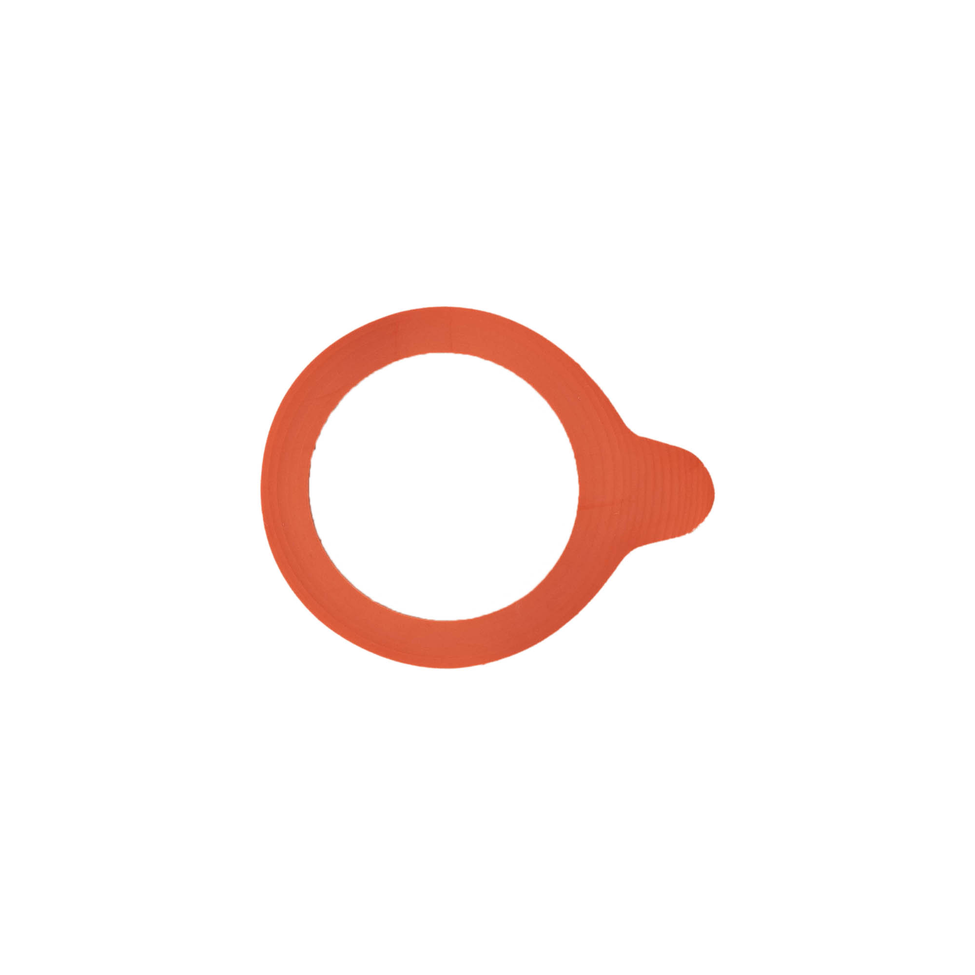 WECK-zavařovací kroužek RR40, červený, hrdlo: kulatý okraj WECK-zavařovací kroužek RR40, červený, hrdlo: kulatý okraj
