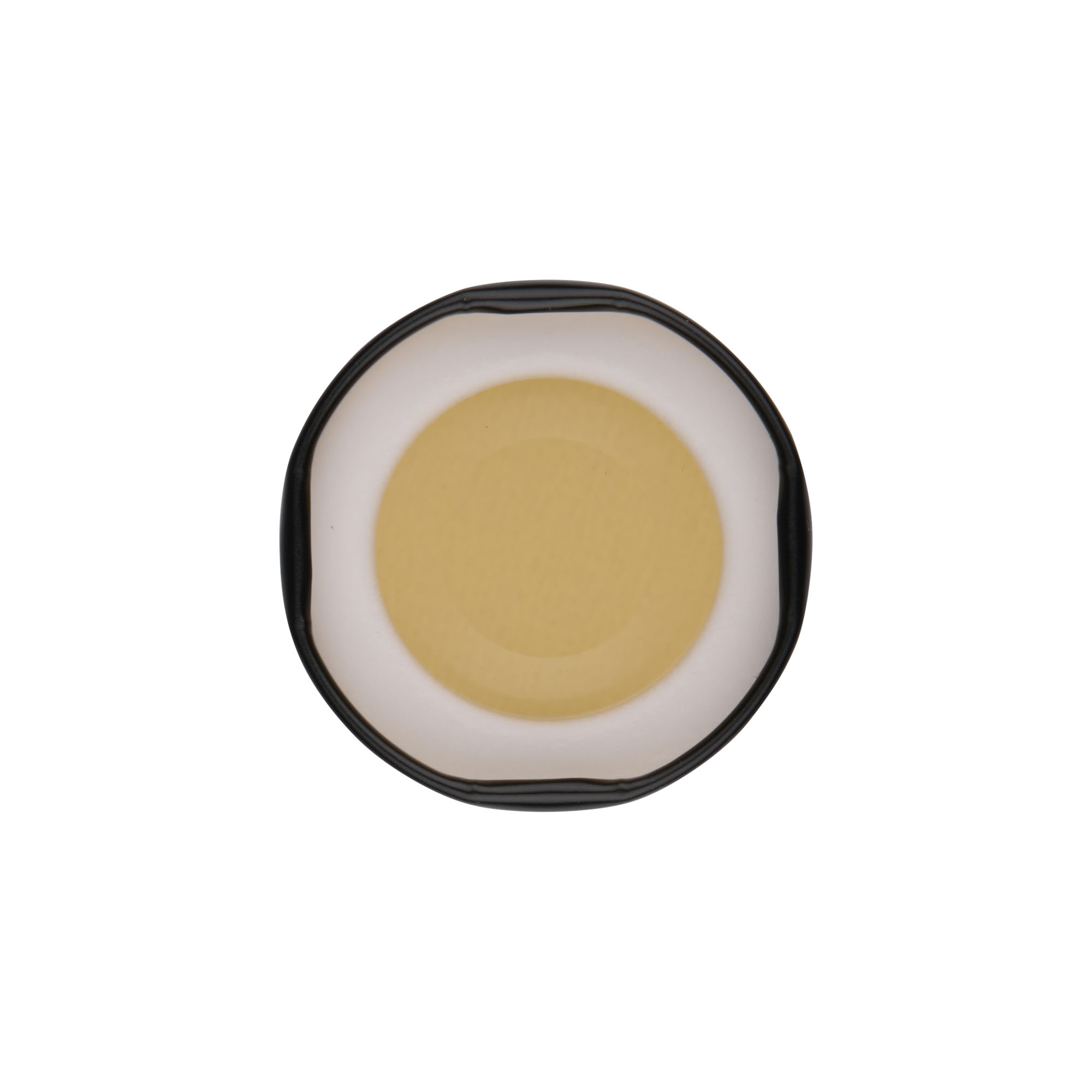 Víčko Twist-Off, bílý plech, černé, pro hrdlo: TO 43 Víčko Twist-Off, bílý plech, černé, pro hrdlo: TO 43