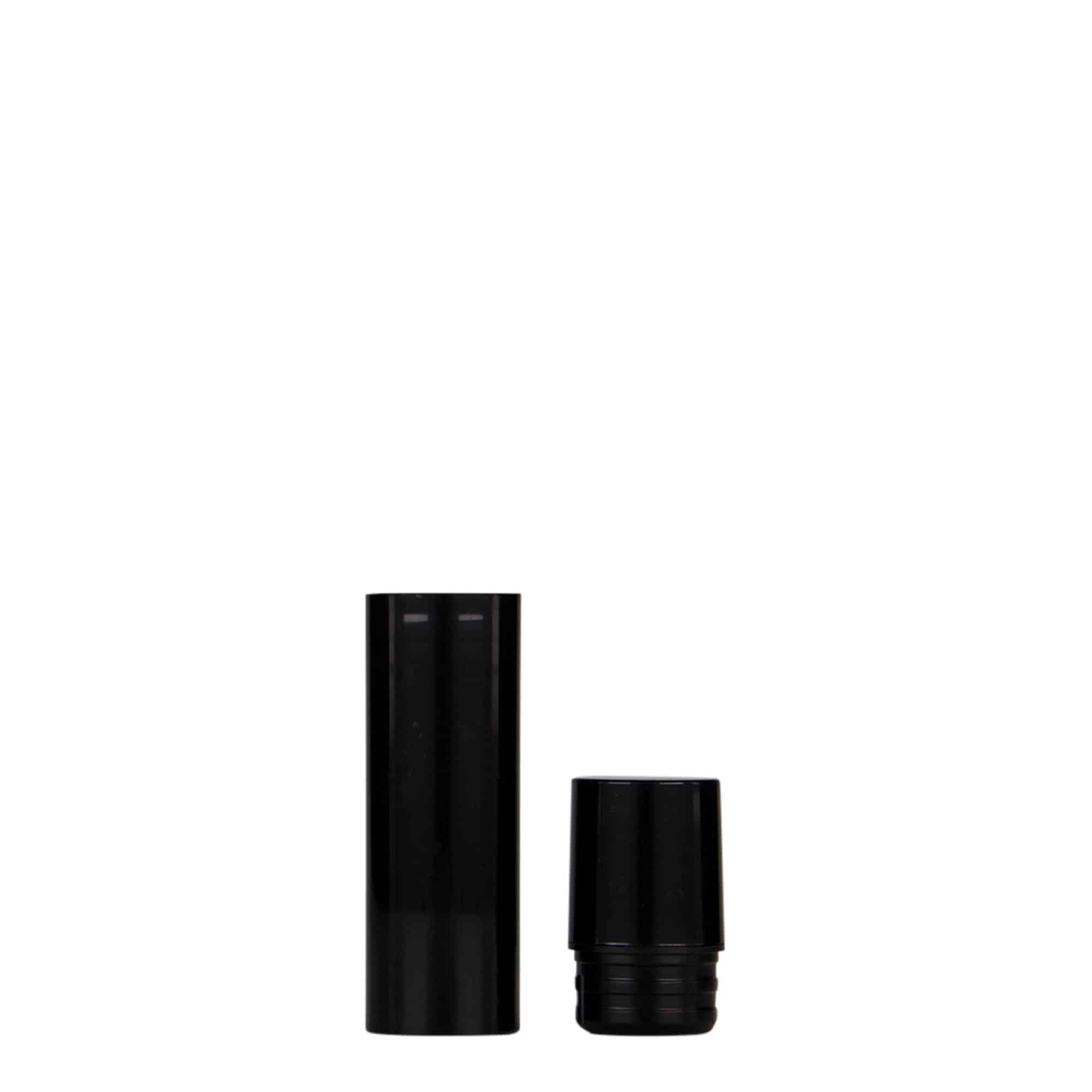 Bezvzduchový dávkovač 10 ml 'Nano', plast PP, černý