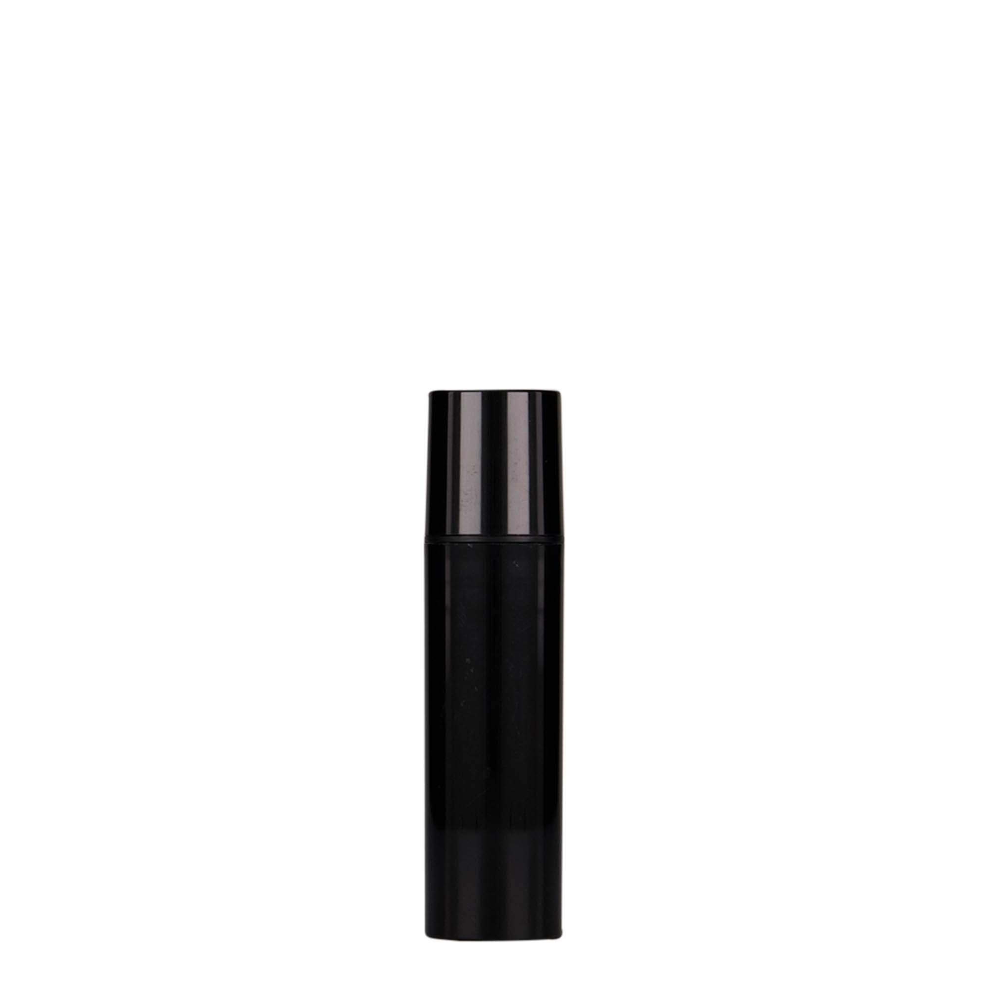 10 ml bezvzdušný dávkovač 'Nano', PP plast, černý