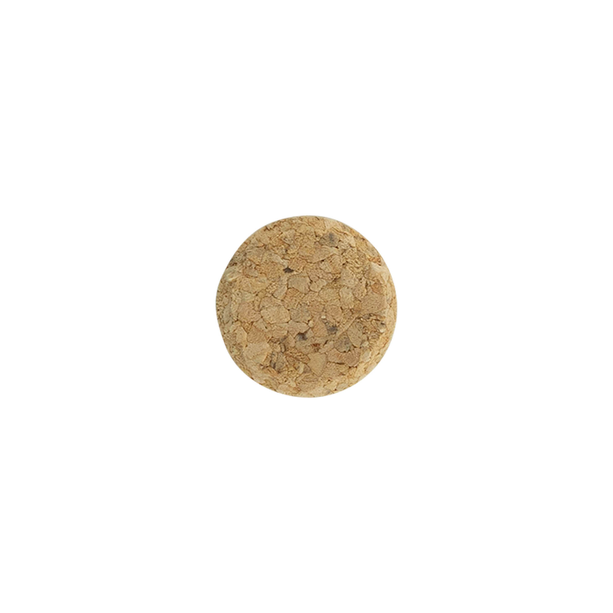 Vinné zátky 22,5 mm, lisovaná zátka, béžová, pro hrdlo: korek Vinné zátky 22,5 mm, lisovaná zátka, béžová, pro hrdlo: korek