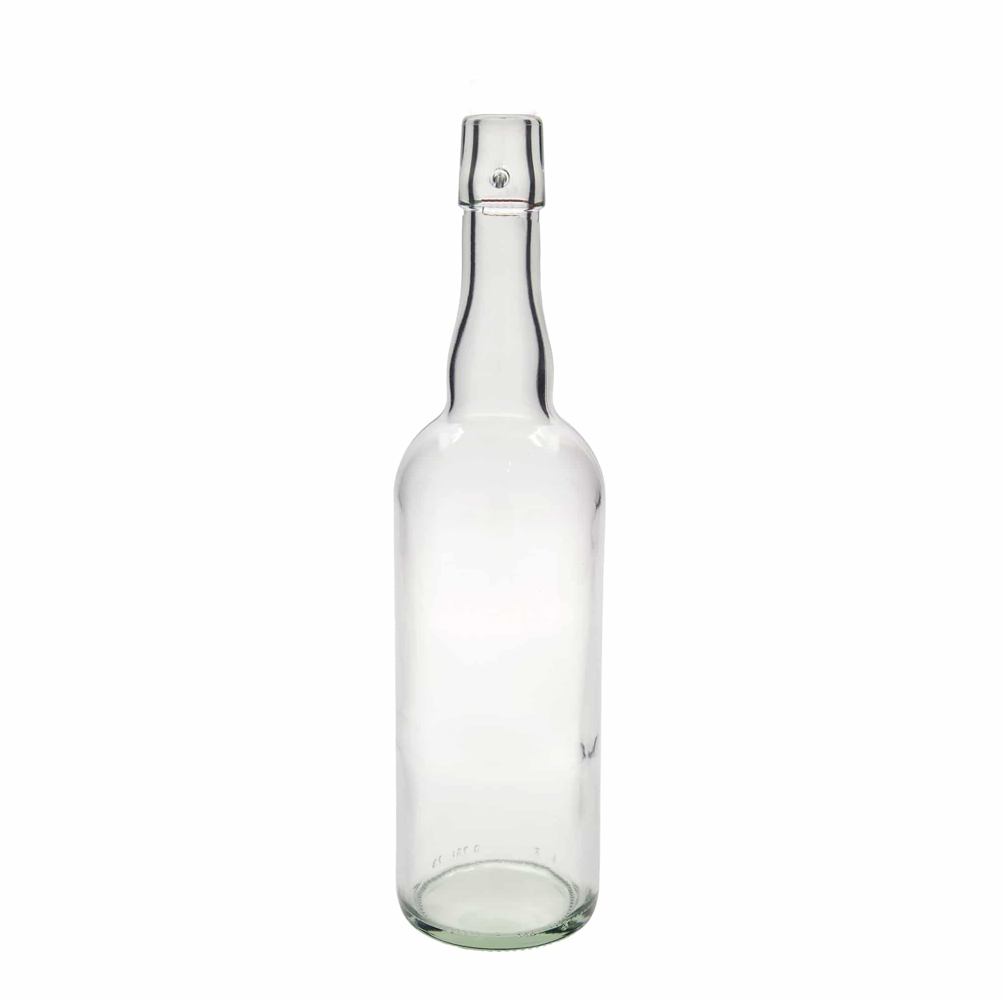 750 ml pivní láhev Belgie, sklo, hrdlo: závěsný uzávěr