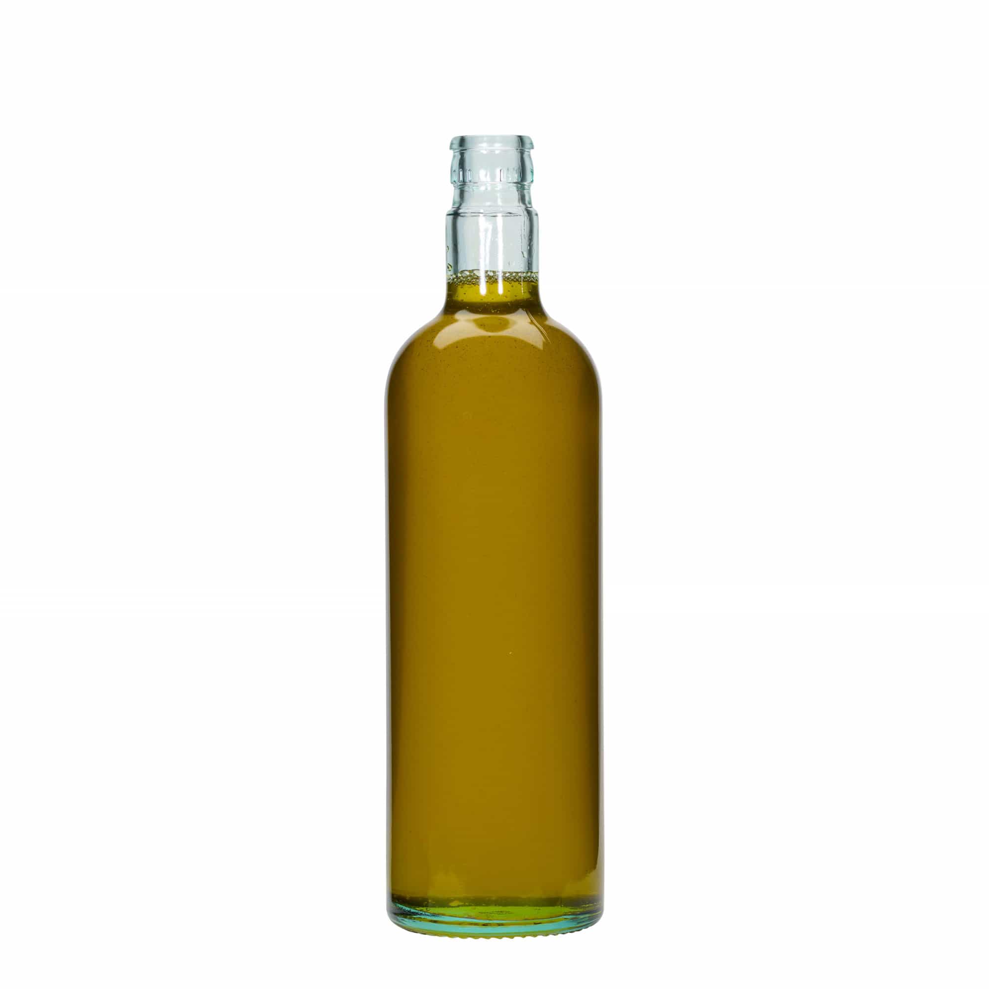 750 ml láhev na ocet/olej 'Willy New', sklo, světle zelená, hrdlo: DOP