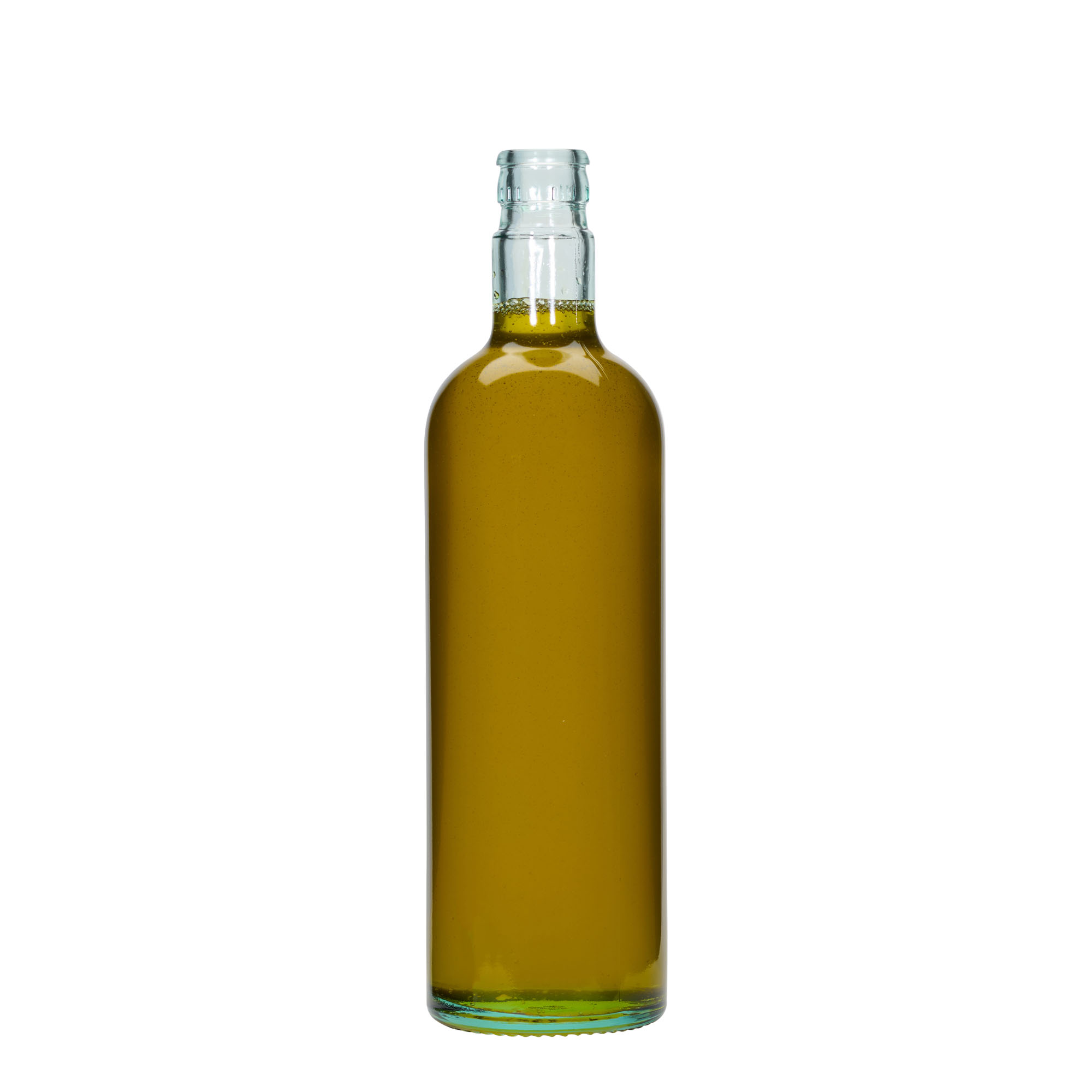 750 ml láhev na ocet/olej 'Willy New', sklo, světle zelená, hrdlo: DOP