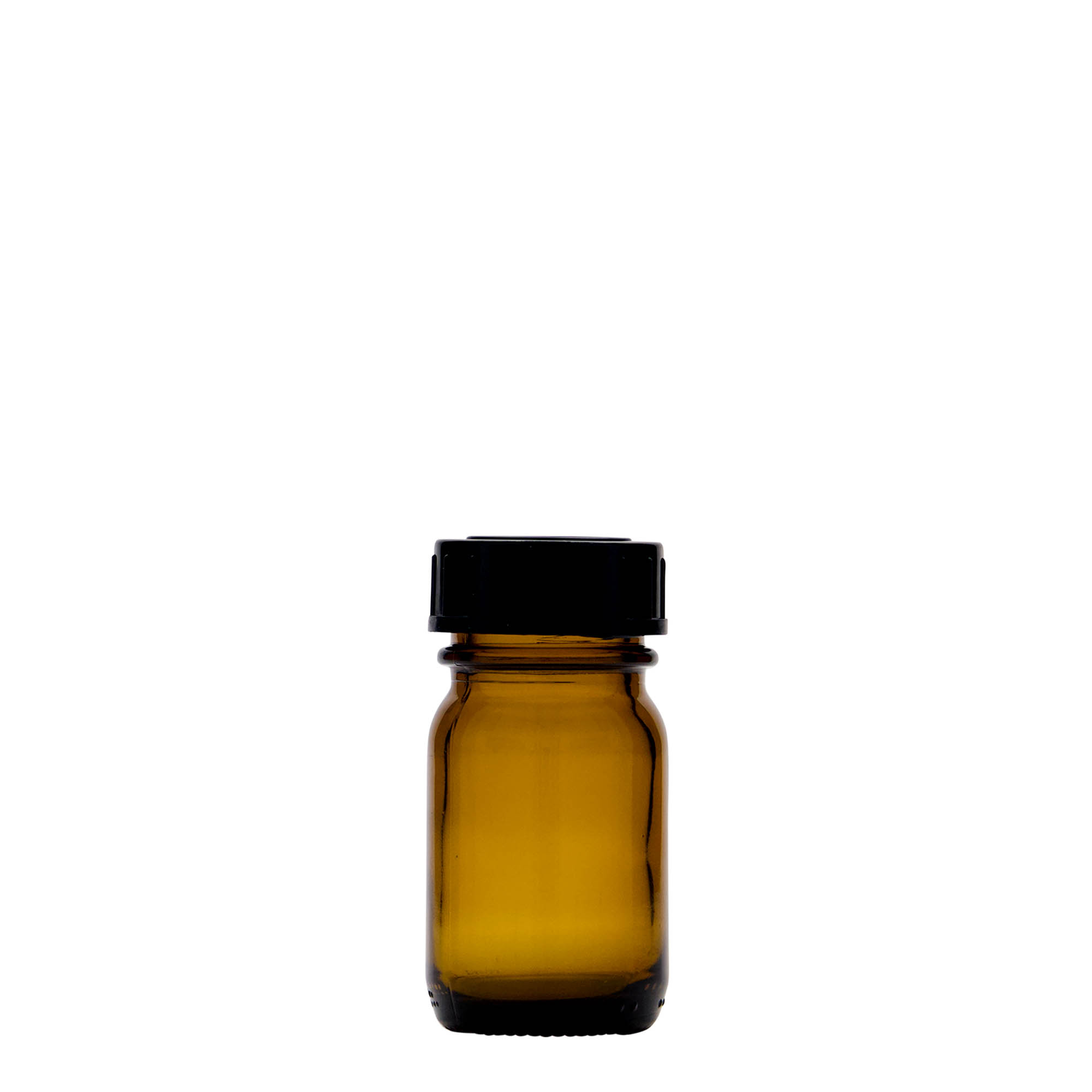30 ml širokohrdlá sklenice, hnědá, hrdlo: DIN 32 30 ml širokohrdlá sklenice, hnědá, hrdlo: DIN 32