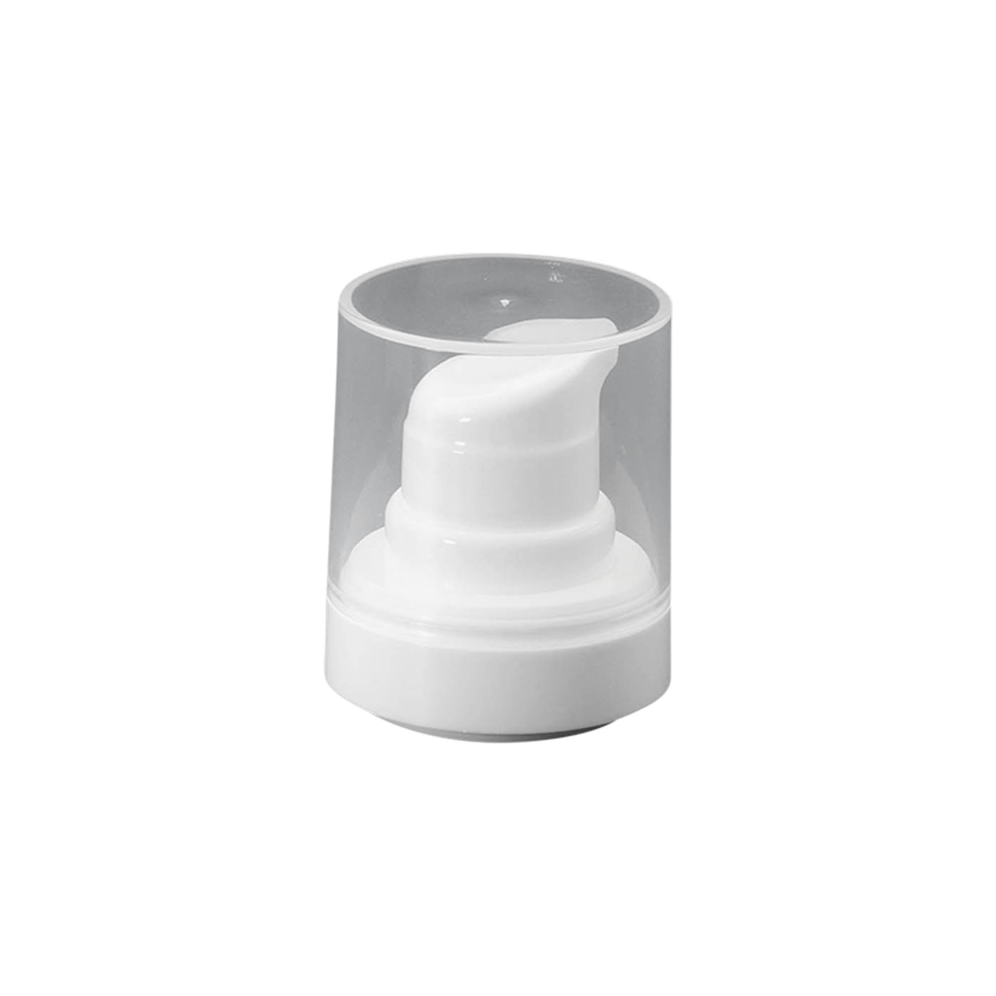 Airless dávkovací pumpa „Micro“, PP plast, bílá Airless dávkovací pumpa „Micro“, PP plast, bílá