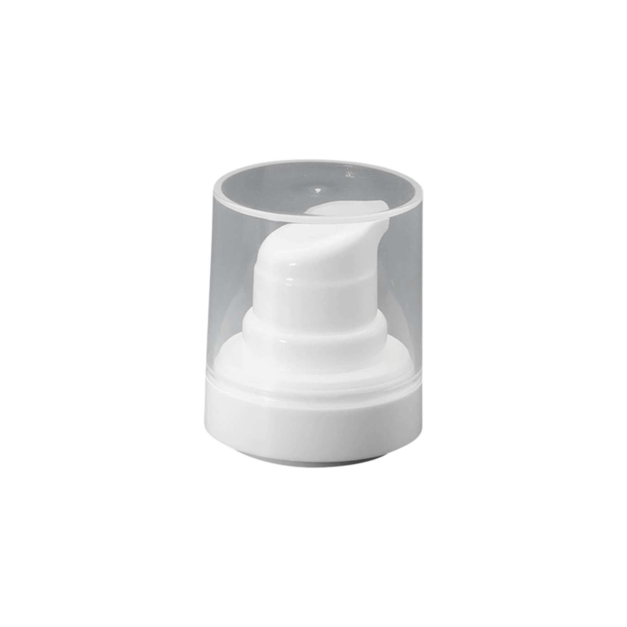 Airless dávkovací pumpa „Micro“, plast PP, bílá