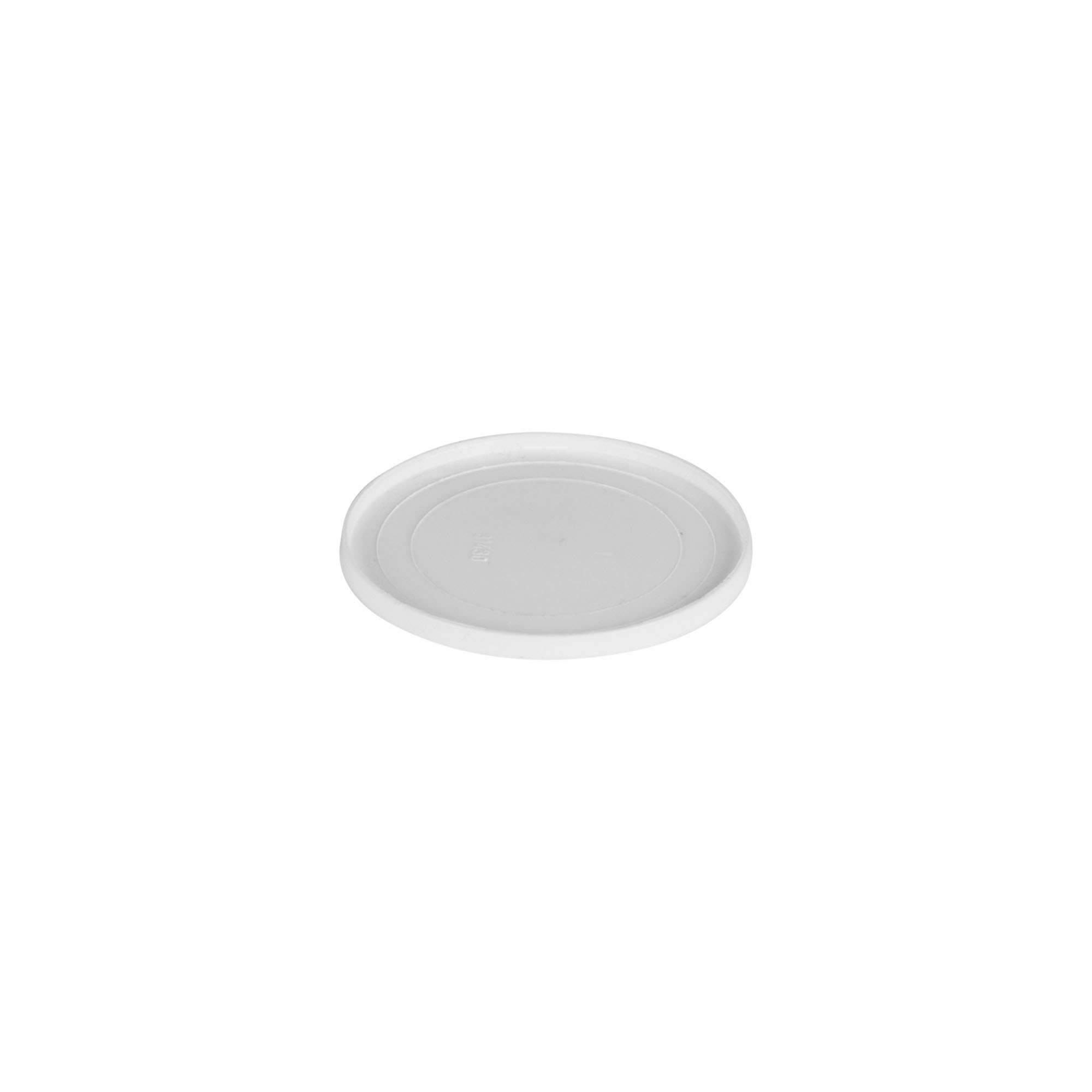 Krycí disk pro 15 ml 'Bianca', PP-plast, bílý