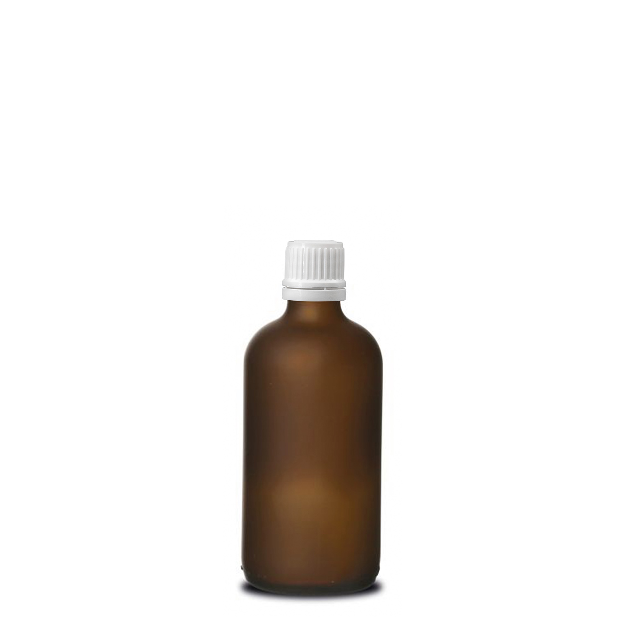 100 ml lékovka, sklo, hnědá matná, hrdlo: DIN 18